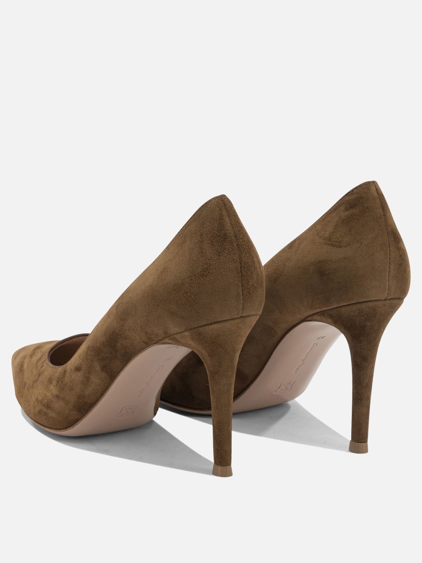 Pumps 100% patent leather - 100% leather  Brown - Gianvito Rossi Women | PDP | VIETTI Online Store | thumbnail_4