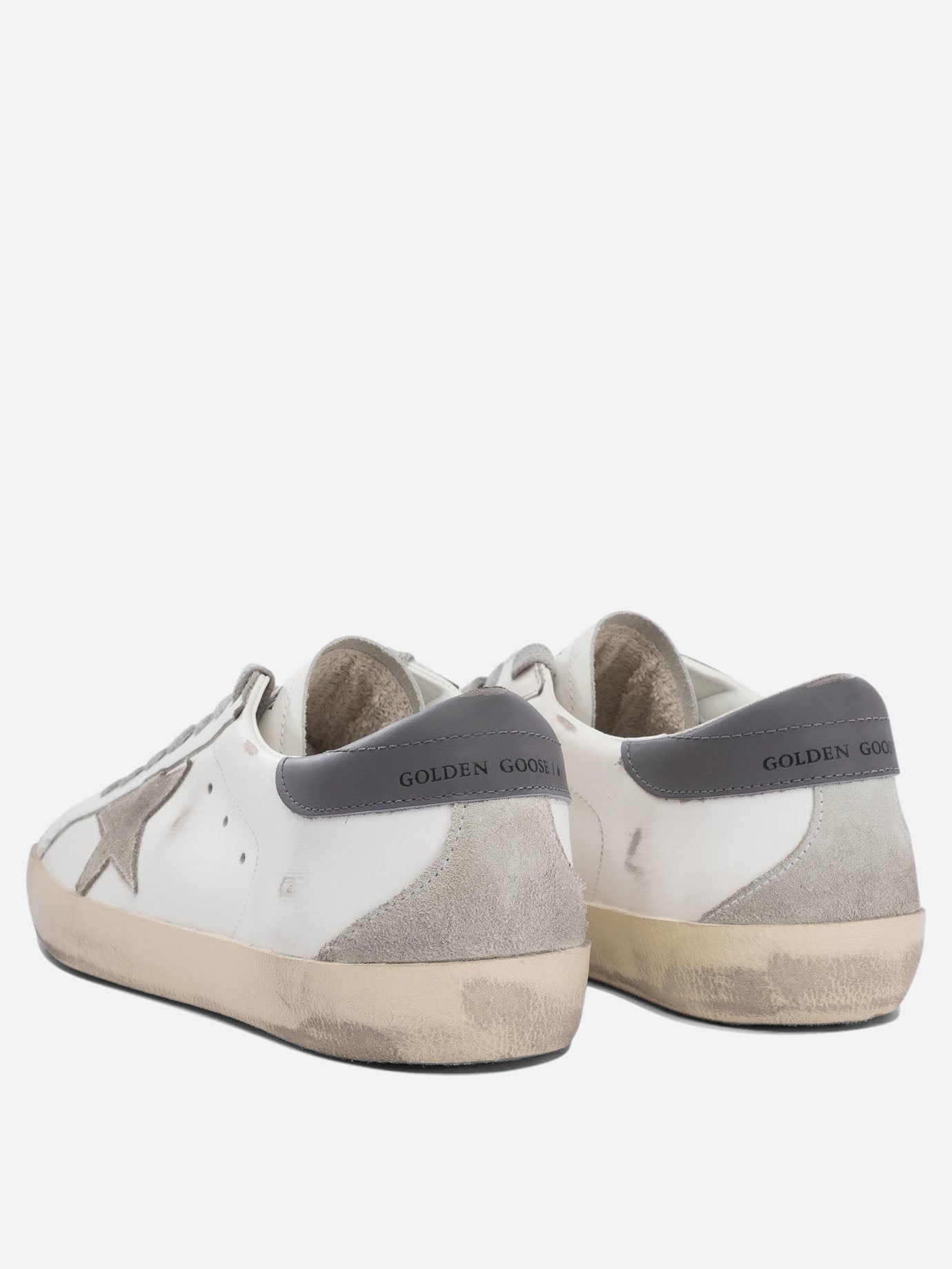 Sneaker basse 100% leather - 100% rubber  Bianco - Golden Goose Uomo | PDP | VIETTI Online Store | thumbnail_4