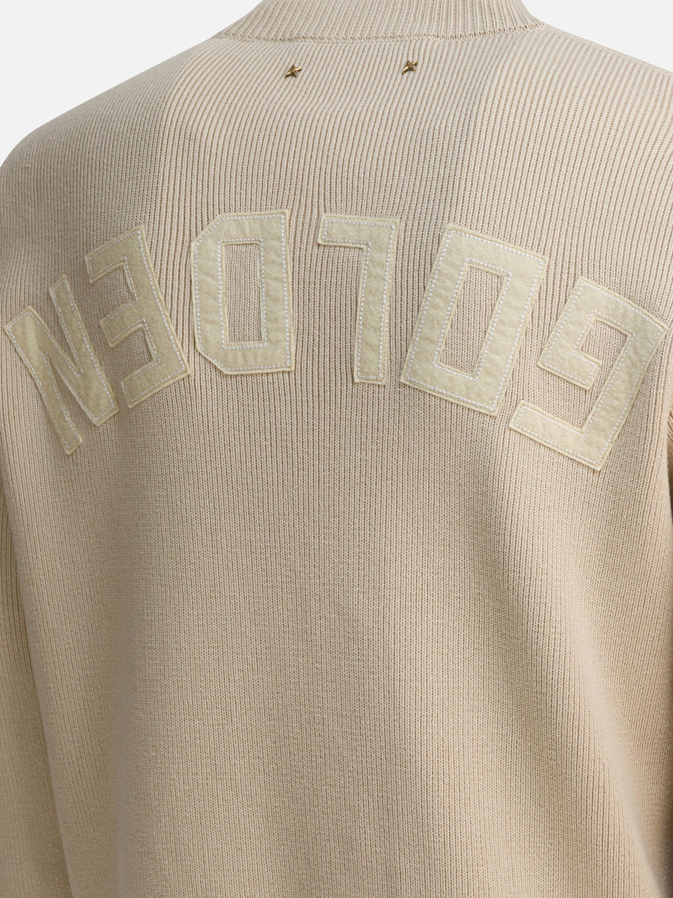 Crewneck sweaters Solid colour  Beige - Golden Goose Men | PDP | VIETTI Online Store | thumbnail_4