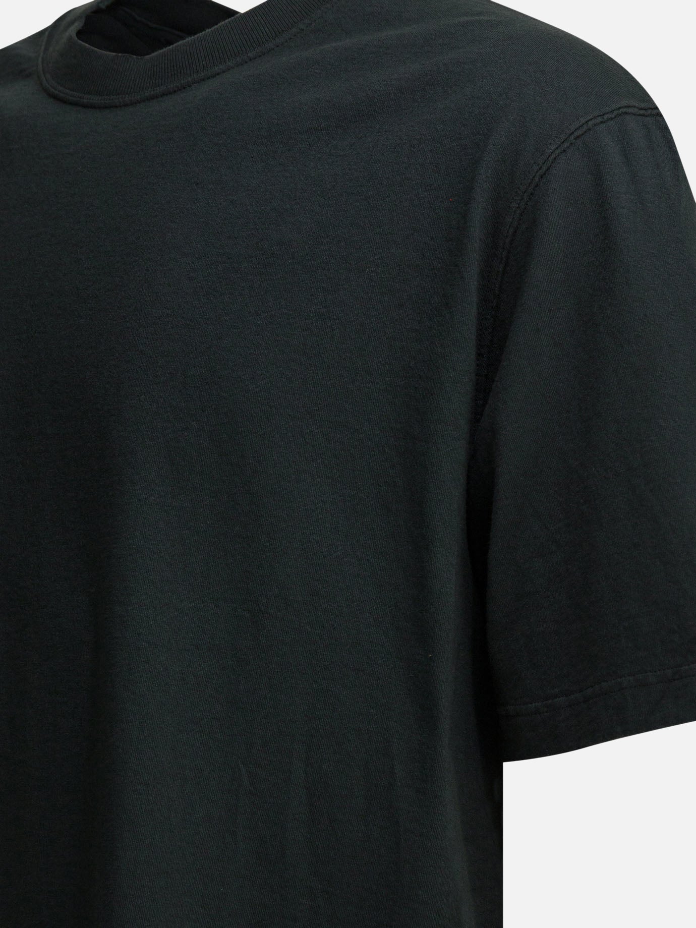 Crewneck t-shirts Logo  Black - Golden Goose Men | PDP | VIETTI Online Store | thumbnail_4