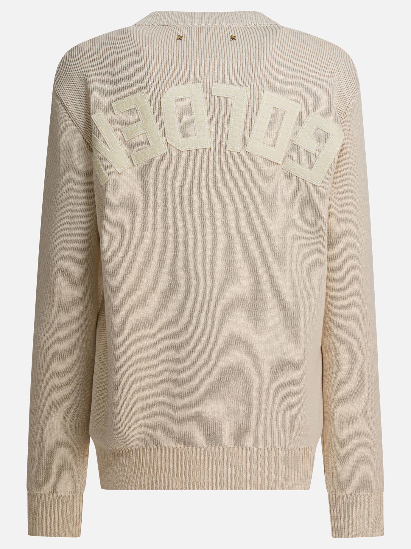 Maglioni girocollo Solid colour  Beige - Golden Goose Donna | PDP | VIETTI Online Store | thumbnail_2