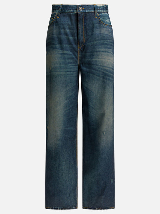 Straight-leg jeans Solid colour  Blue - Golden Goose Women | PDP | VIETTI Online Store 
