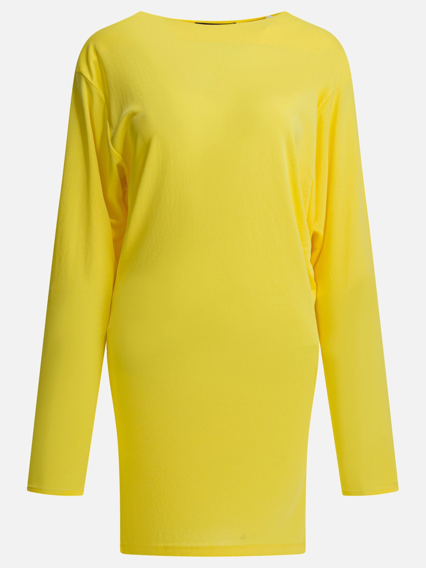 Mini dresses Solid colour  Yellow - Jacquemus Women | PDP | VIETTI Online Store | thumbnail