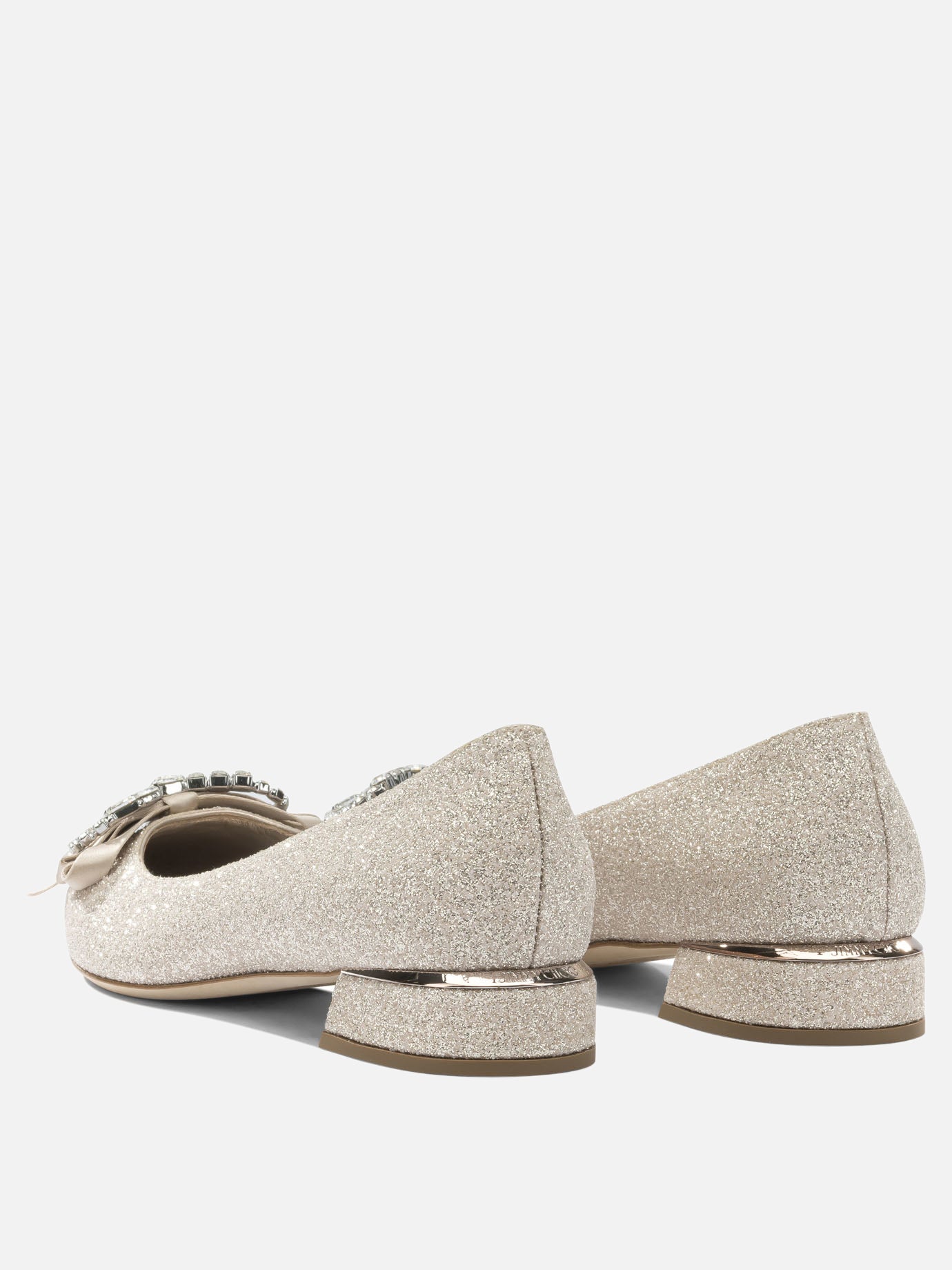 Pumps 75% textile 5% leather 5% crystal 5% salpa 5% plastic 5% metal - 80% calf 20% rubber  Gold - Jimmy Choo Women | PDP | VIETTI Online Store | thumbnail_4