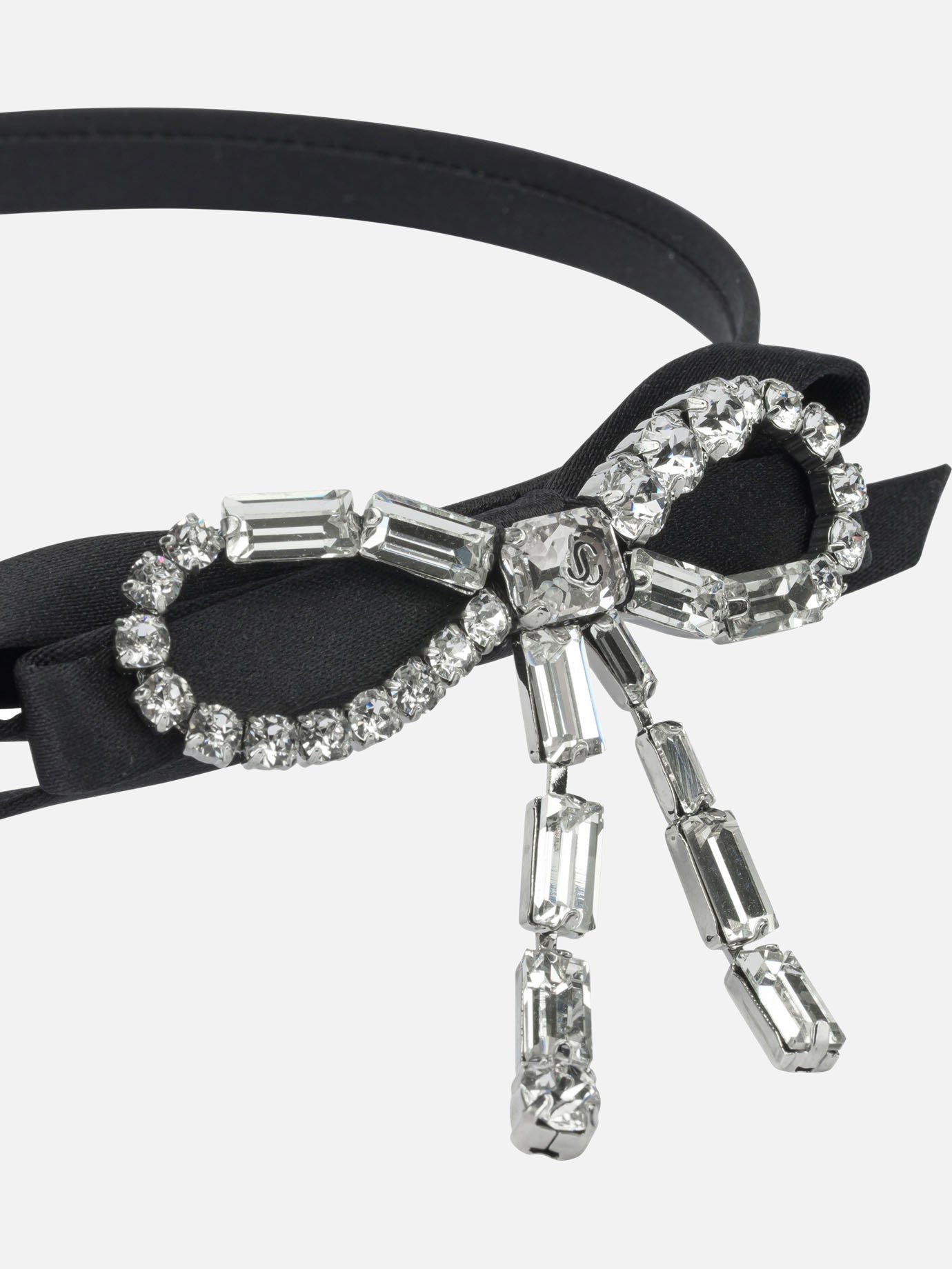 Cerchietti 60% polyester 20% steel 20% crystal  Nero - Jimmy Choo Donna | PDP | VIETTI Online Store | thumbnail_2