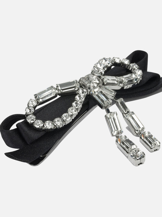 Hair clips 60% steel 20% crystal 20% polyester  Black - Jimmy Choo Women | PDP | VIETTI Online Store | 2
