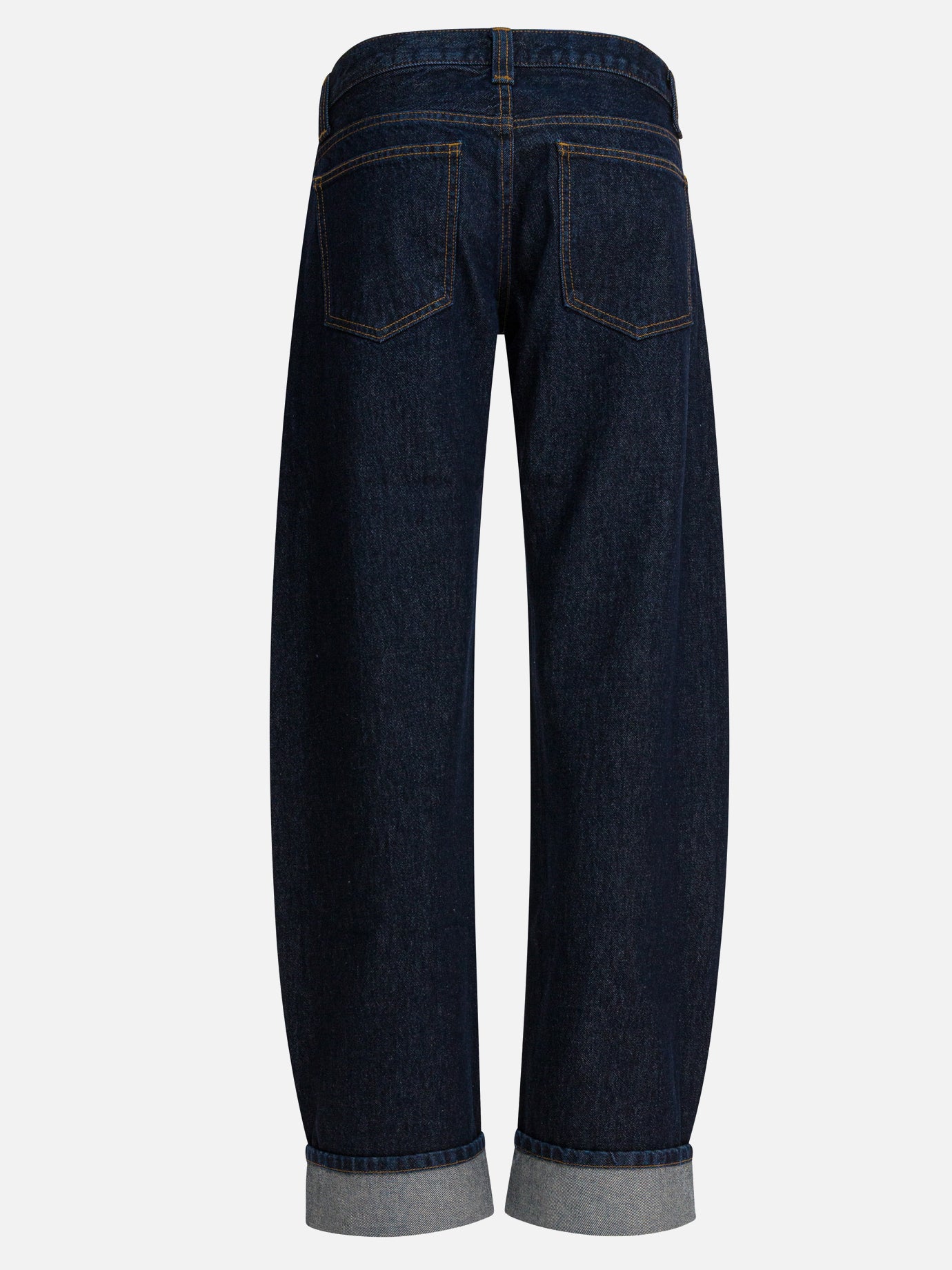 Wide-leg jeans Solid colour  Blue - Khaite Women | PDP | VIETTI Online Store | Zoom-Modal_2
