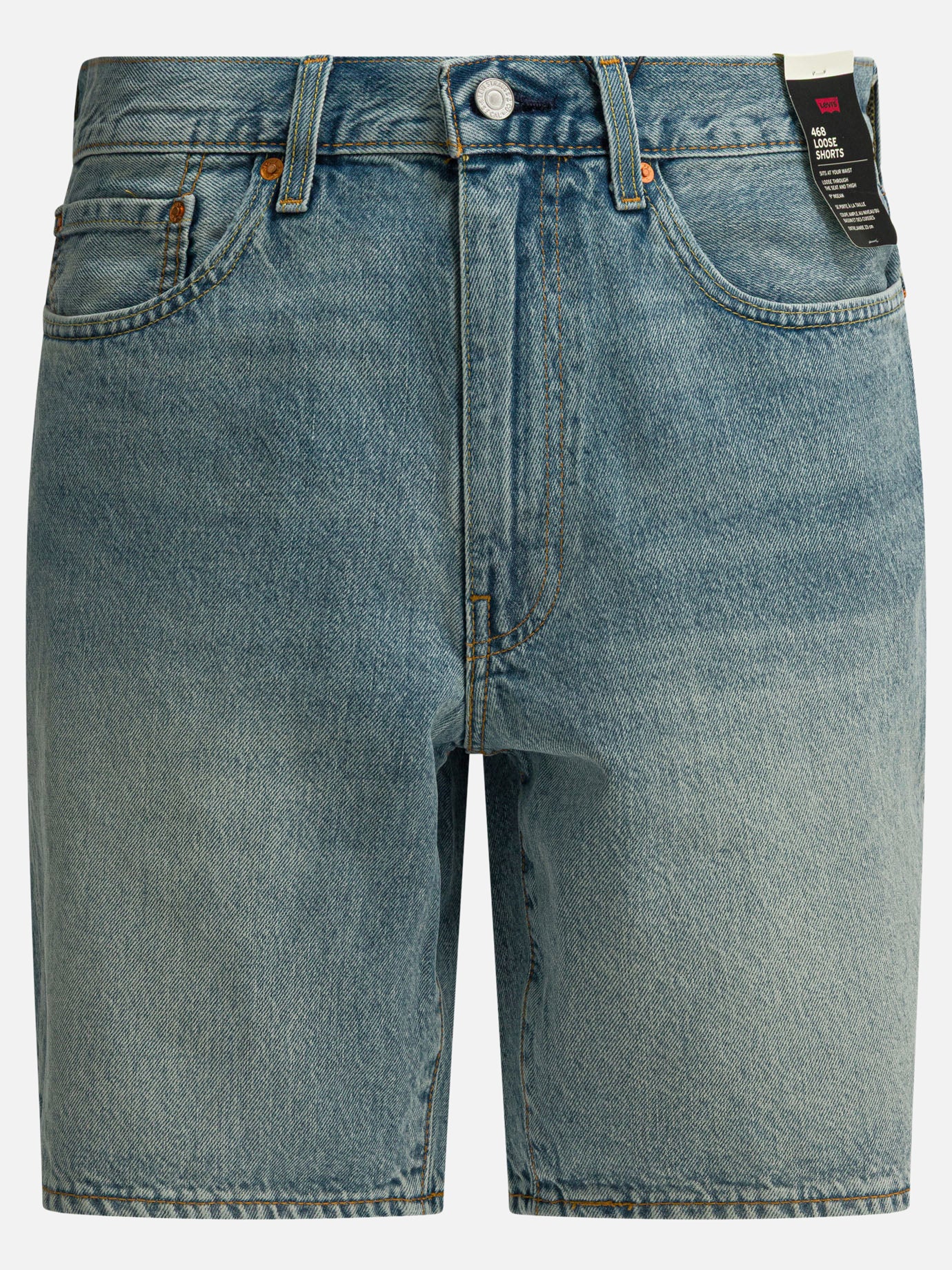 Five pockets shorts 100% cotton  Light blue - Levi's Men | PDP | VIETTI Online Store | thumbnail
