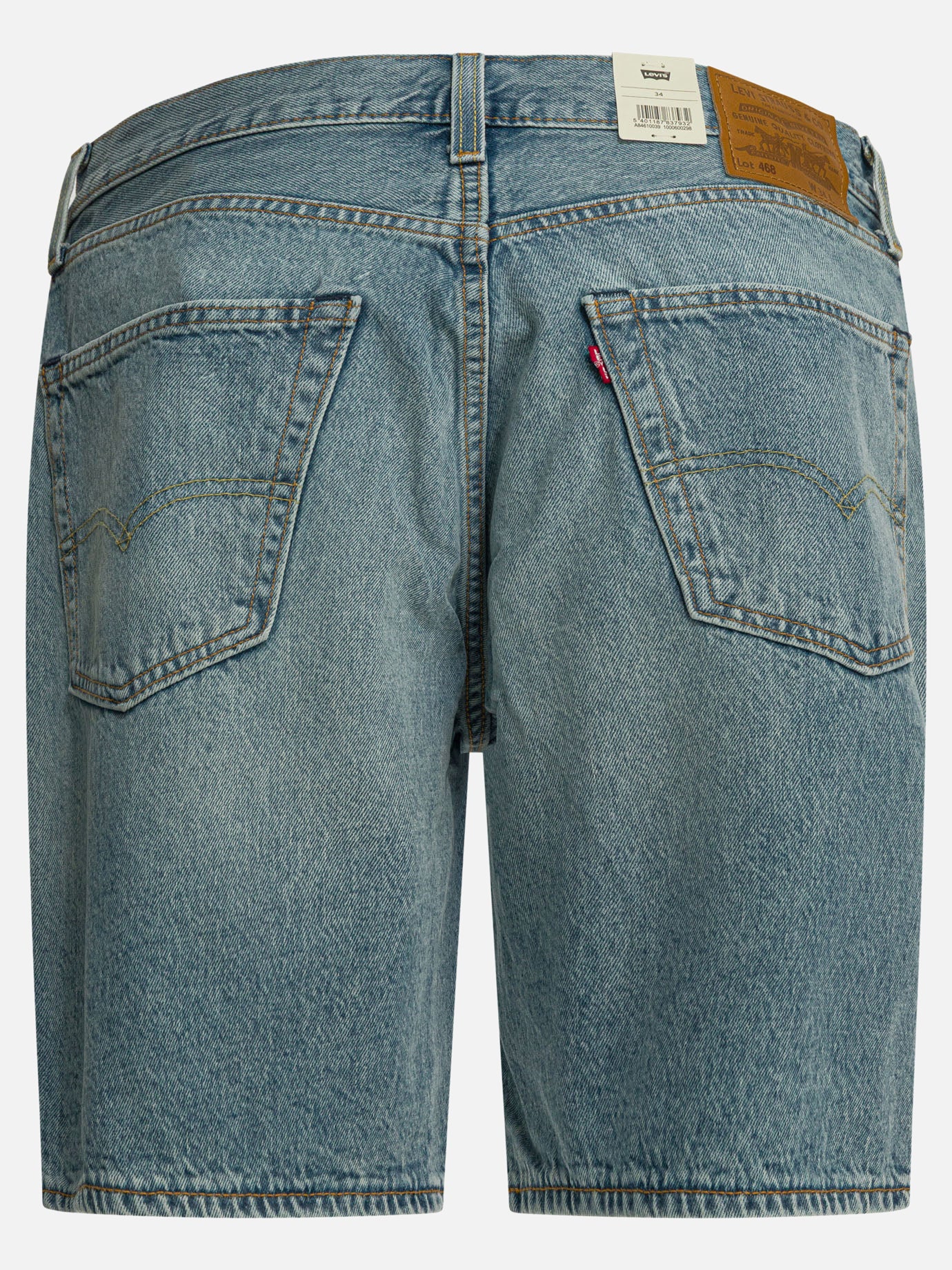 Five pockets shorts 100% cotton  Light blue - Levi's Men | PDP | VIETTI Online Store | Zoom-Modal_2
