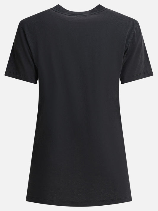 Crewneck t-shirts Graphics  Black - Marant Étoile Women | VIETTI Online Store | 2
