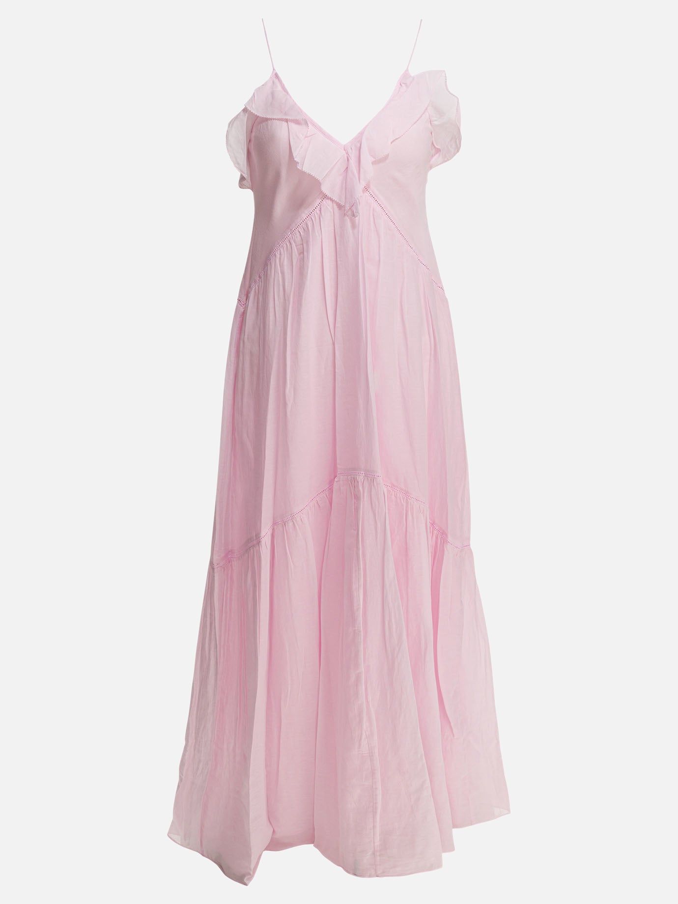 Abiti midi Solid colour  Rosa - Marant Étoile Donna | PDP | VIETTI Online Store | thumbnail