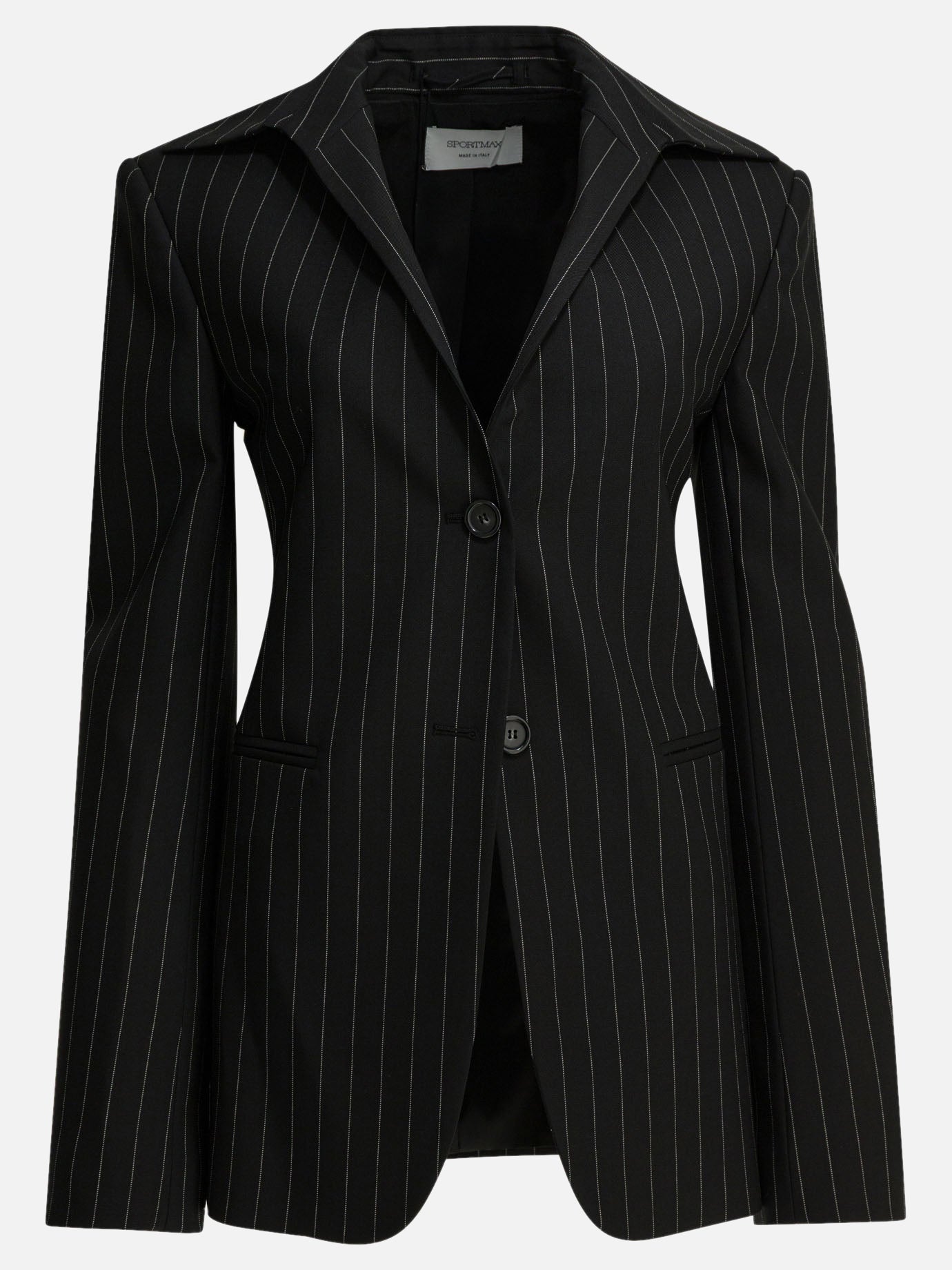 Blazers Pinstriped  Black - Max Mara Sportmax Women | PDP | VIETTI Online Store | thumbnail