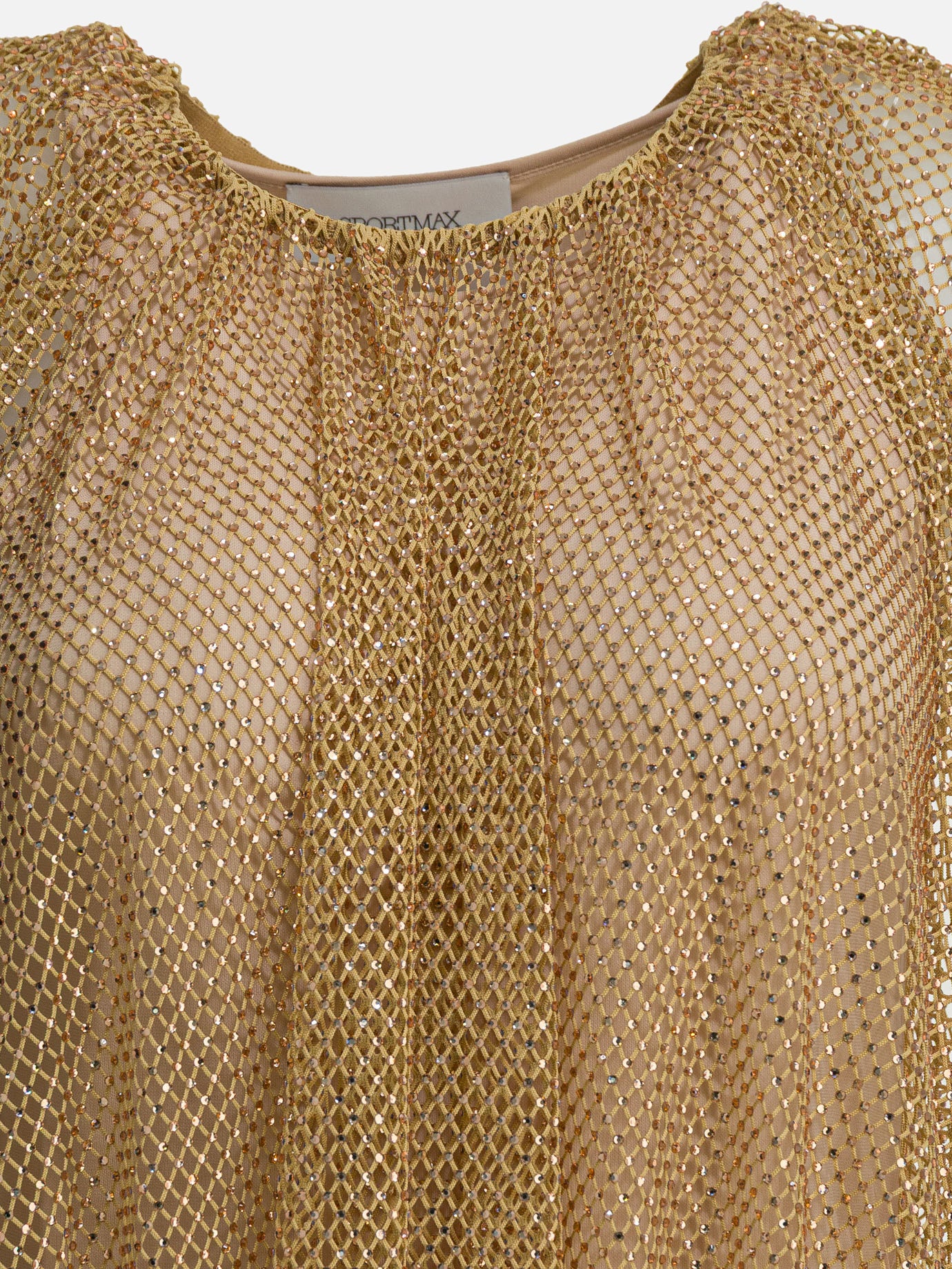 Casual tops Textured knit  Gold - Max Mara Sportmax Women | PDP | VIETTI Online Store | Zoom-Modal_3
