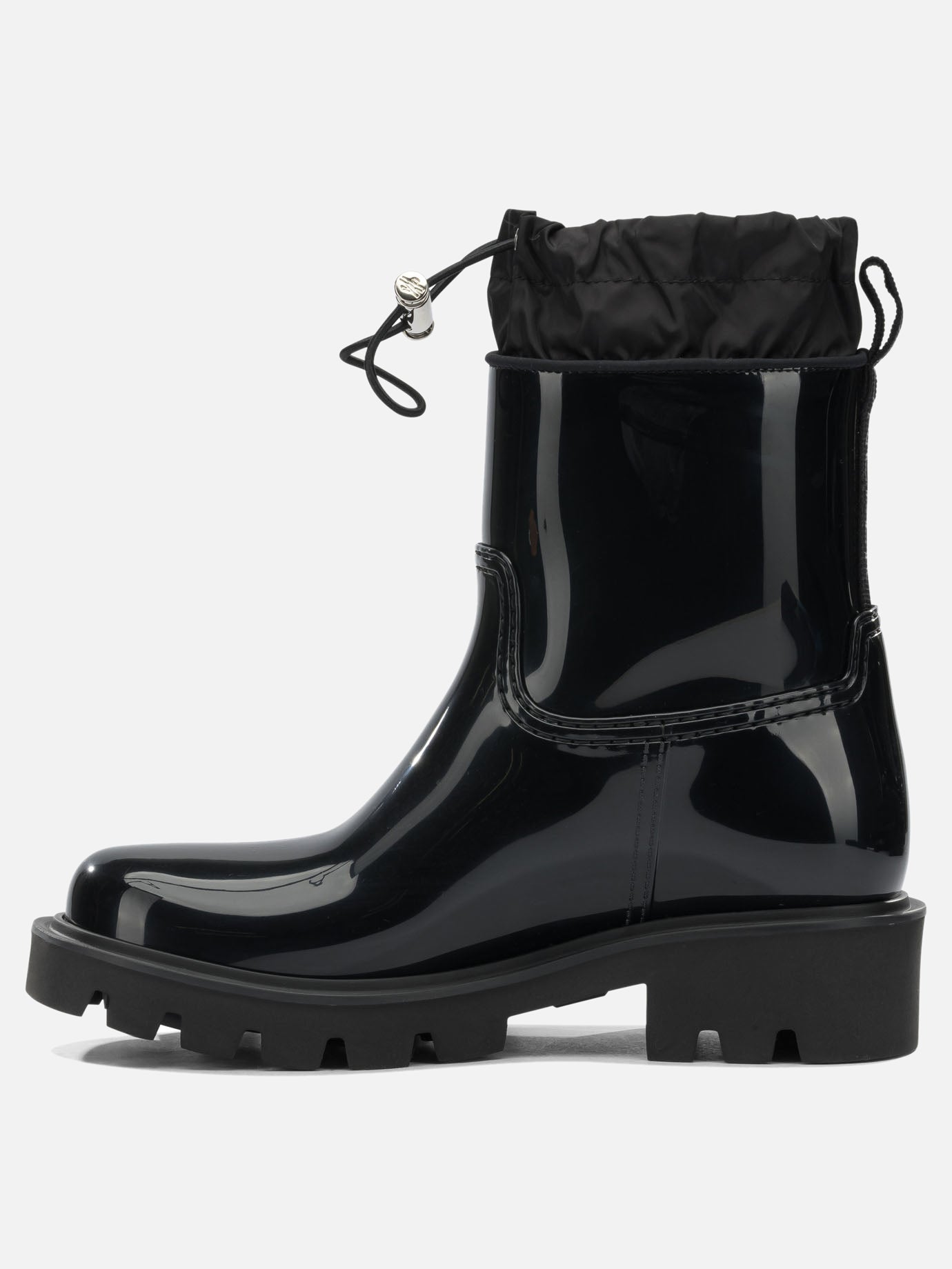 Rain boots 100% polyamide - 100% rubber  Black - Moncler Women | PDP | VIETTI Online Store | thumbnail_3
