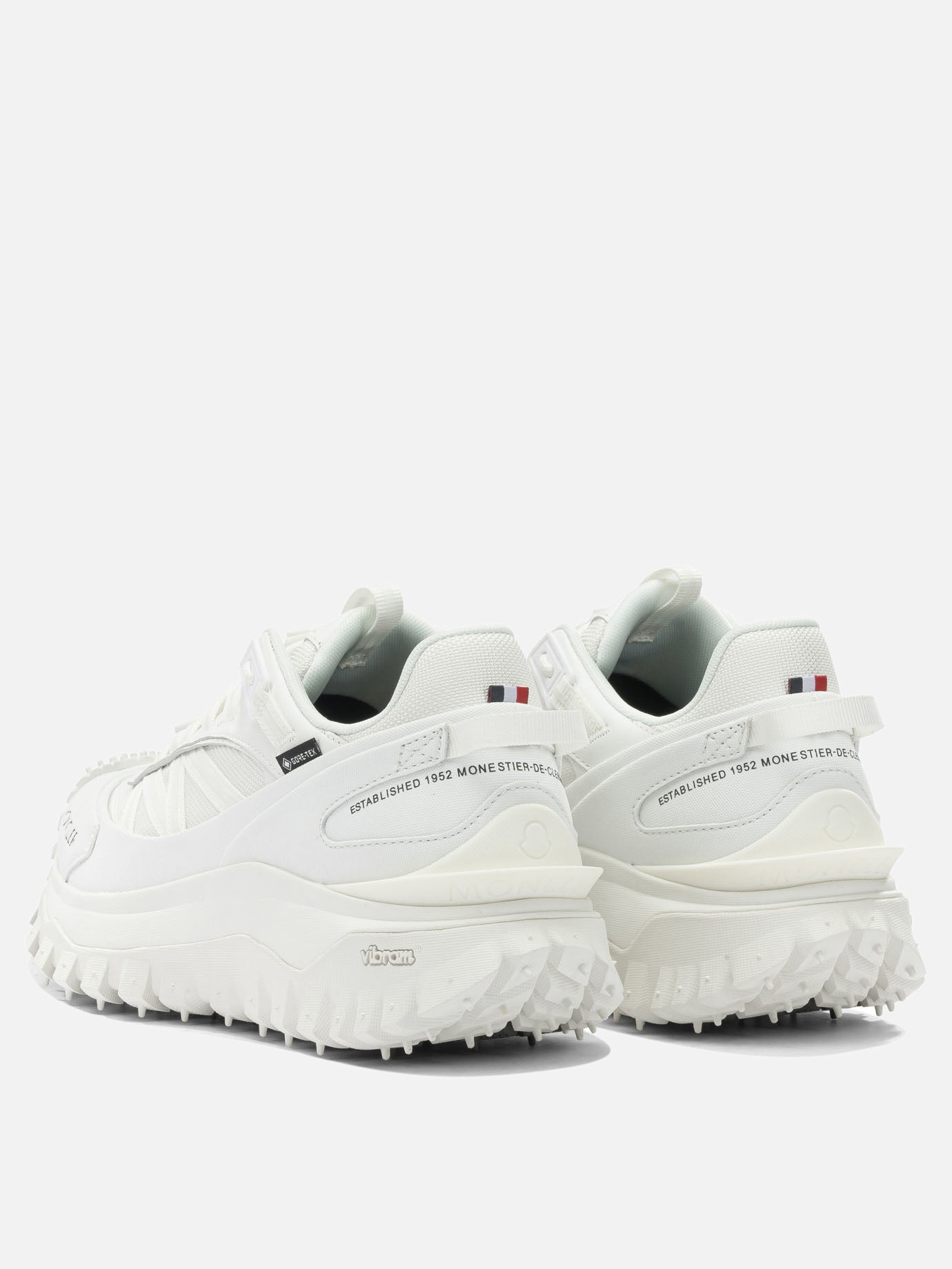 Low top sneakers 100% polyamide - 100% rubber  White - Moncler Men | PDP | VIETTI Online Store | Zoom-Modal_4
