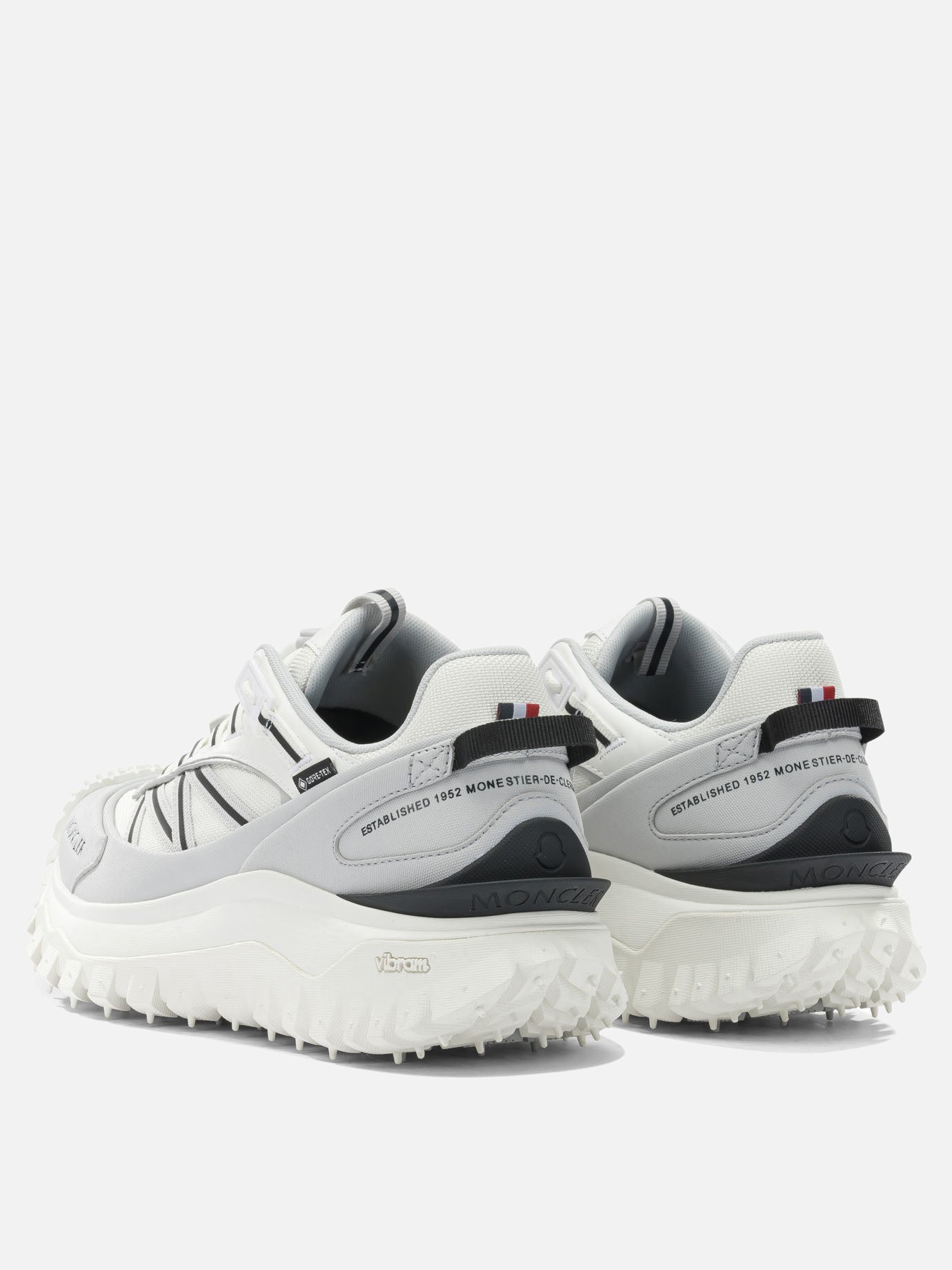 Low top sneakers 100% polyamide - 100% rubber  White - Moncler Men | PDP | VIETTI Online Store | Zoom-Modal_4
