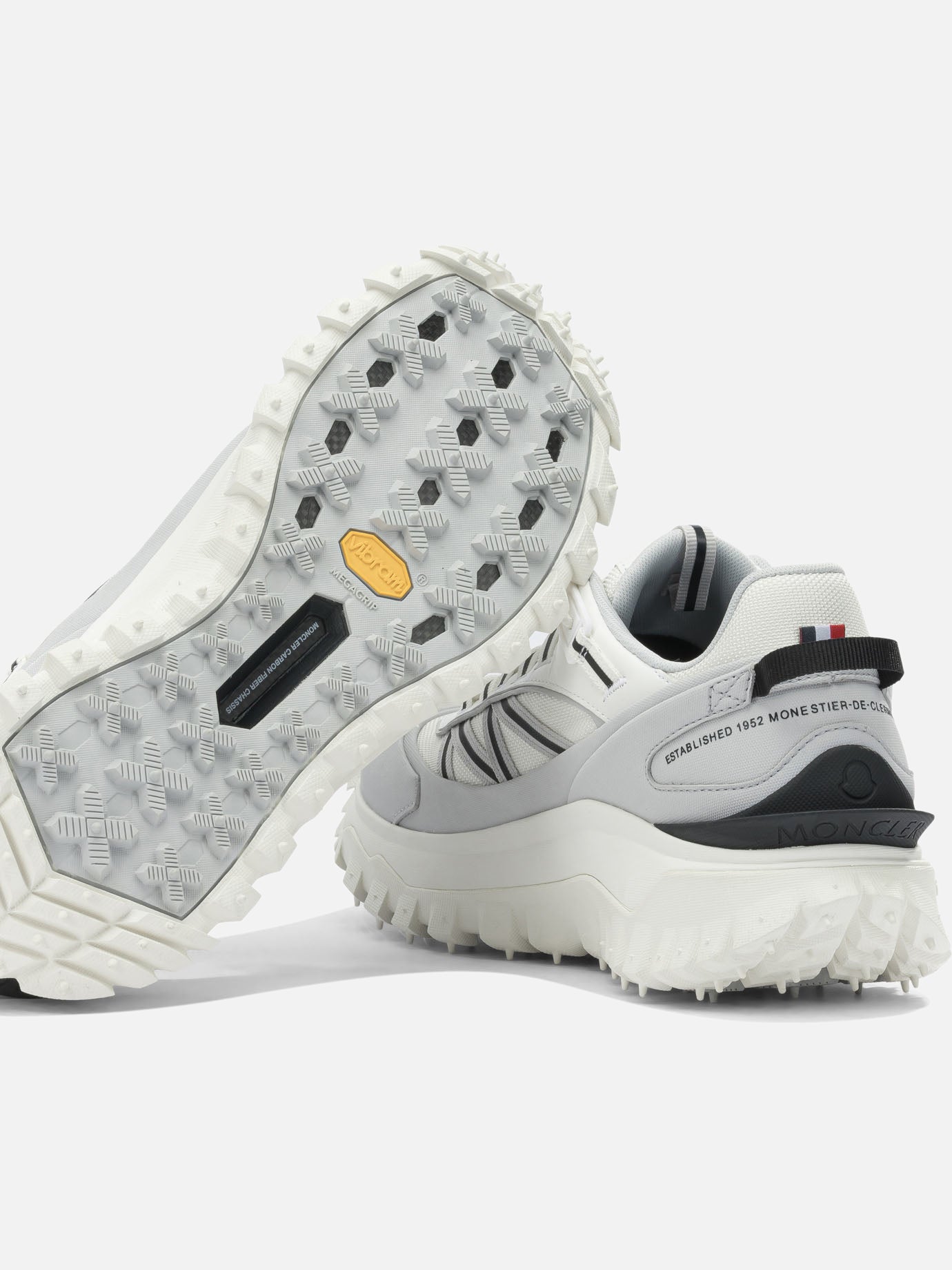 Low top sneakers 100% polyamide - 100% rubber  White - Moncler Men | PDP | VIETTI Online Store | Zoom-Modal_5
