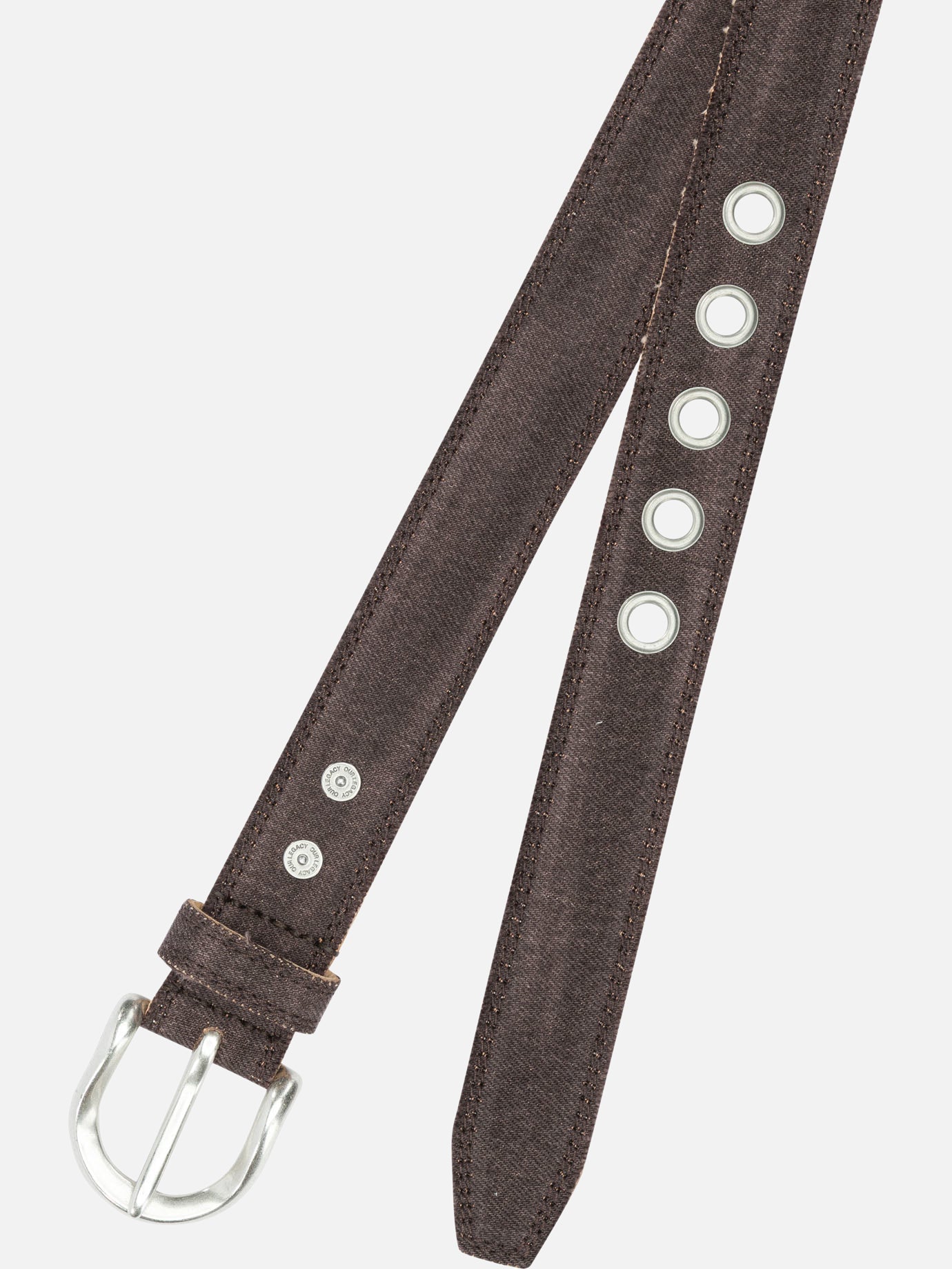 Leather belts 100% cotton - 100% leather  Brown - Our Legacy Men | PDP | VIETTI Online Store | Zoom-Modal_2
