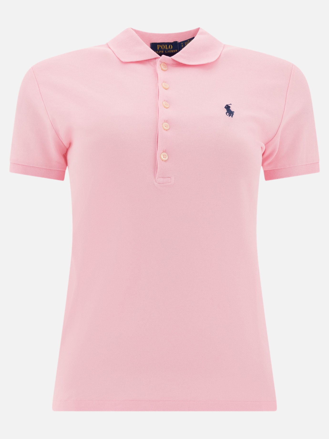Polo con bottoni Logo  Rosa - Polo Ralph Lauren Donna | PDP | VIETTI Online Store | thumbnail