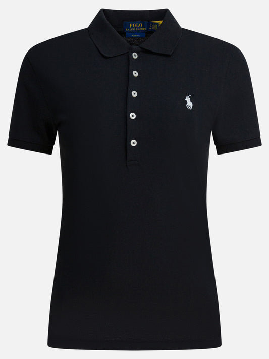 Polo shirts with buttons Logo  Black - Polo Ralph Lauren Women | PDP | VIETTI Online Store 
