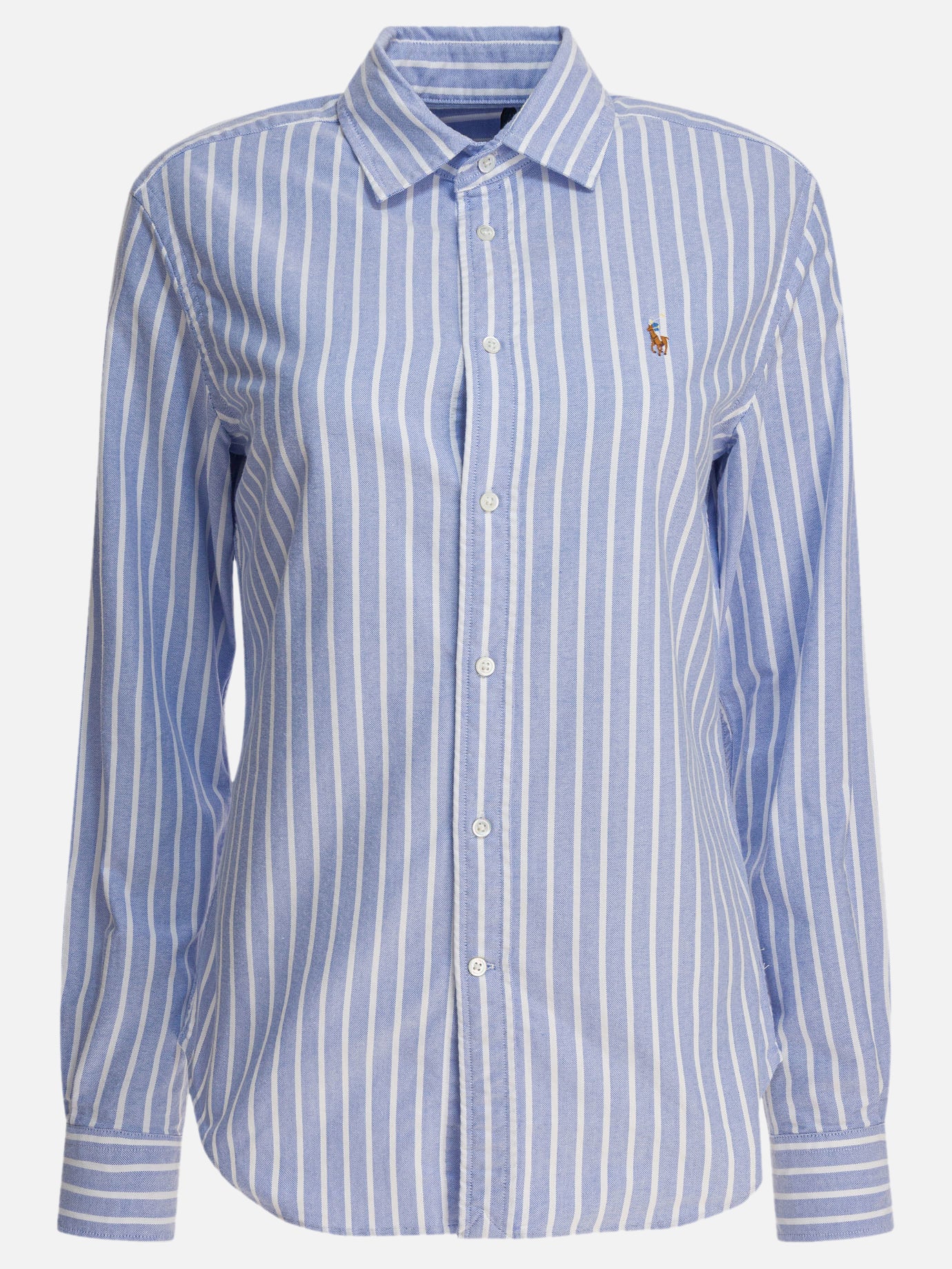 Camicie casual Striped  Azzurro - Polo Ralph Lauren Donna | PDP | VIETTI Online Store | Zoom-Modal
