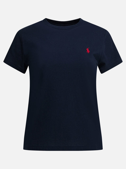 Crewneck t-shirts 100% cotton  Blue - Polo Ralph Lauren Women | PDP | VIETTI Online Store 
