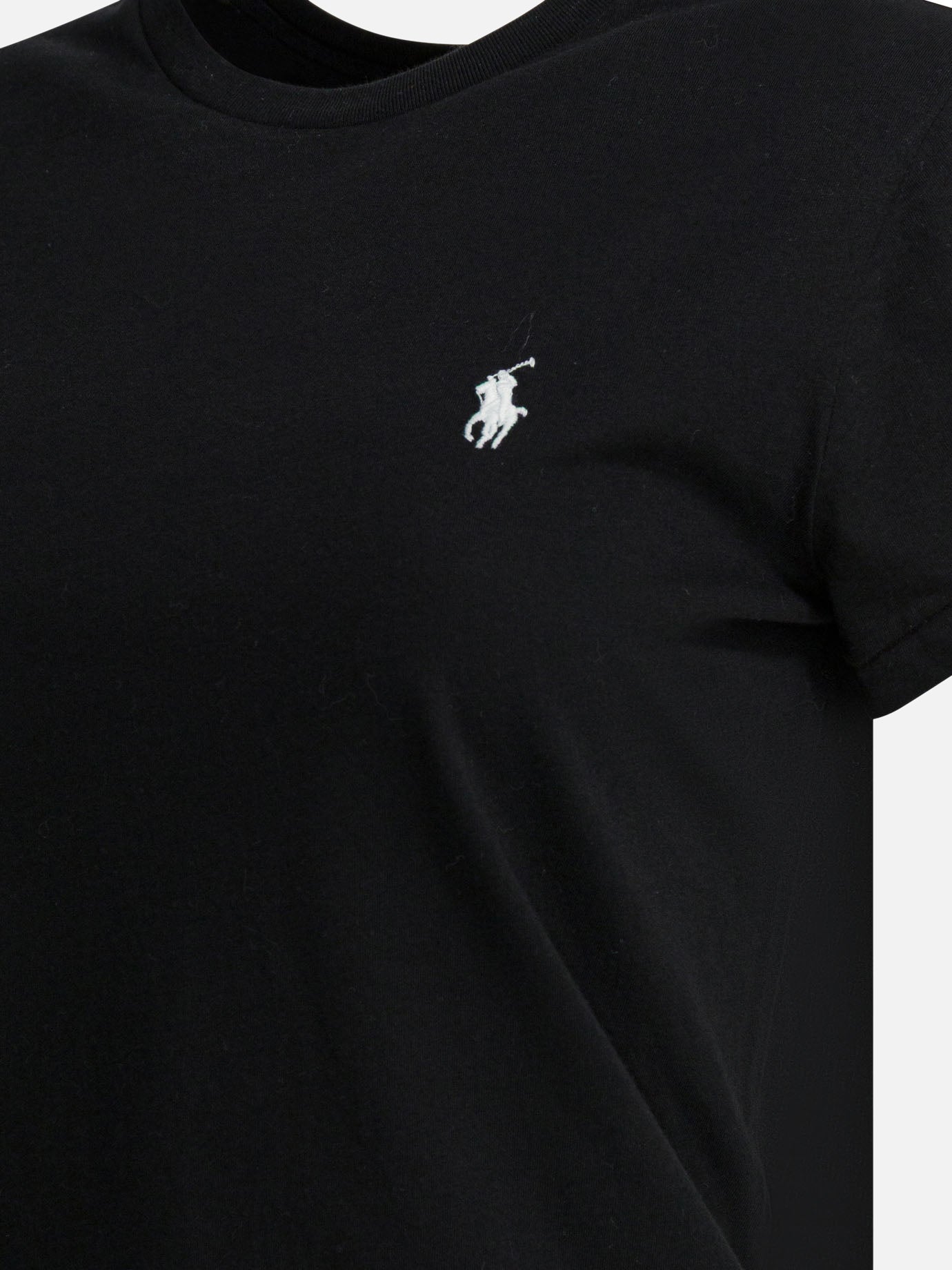 Crewneck t-shirts 100% cotton  Black - Polo Ralph Lauren Women | PDP | VIETTI Online Store | Zoom-Modal_4
