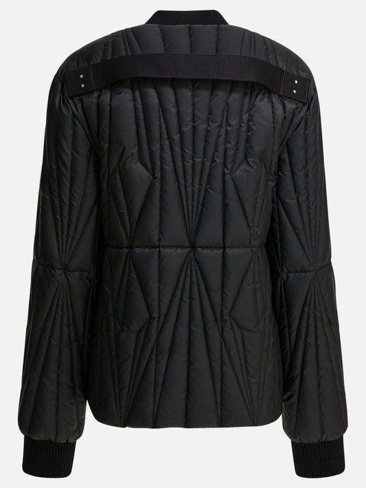 Down jackets Solid colour  Black - Rick Owens Women | VIETTI Online Store | 2
