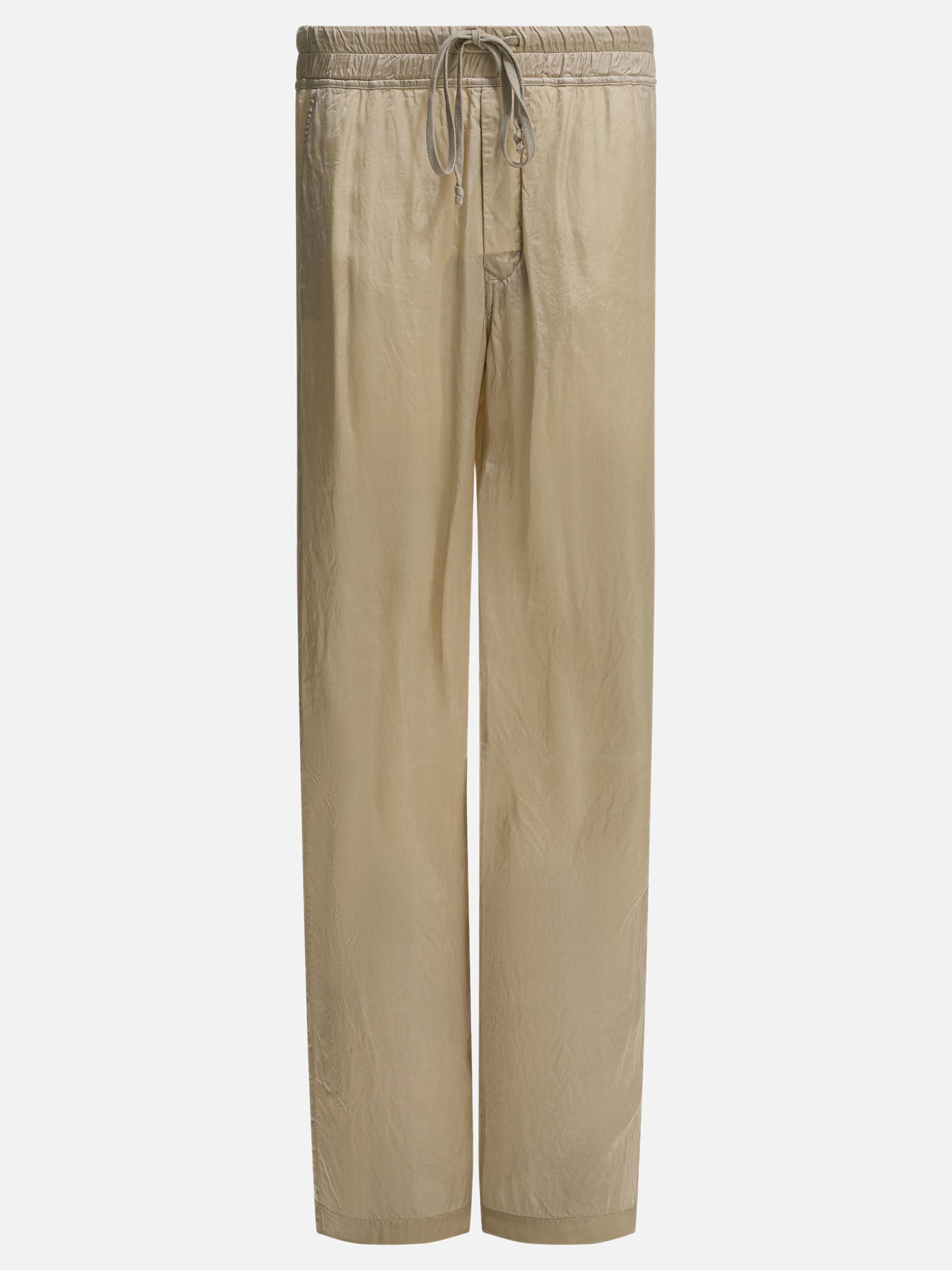 Leisure trousers Solid colour  Beige - Rick Owens Women | PDP | VIETTI Online Store | thumbnail