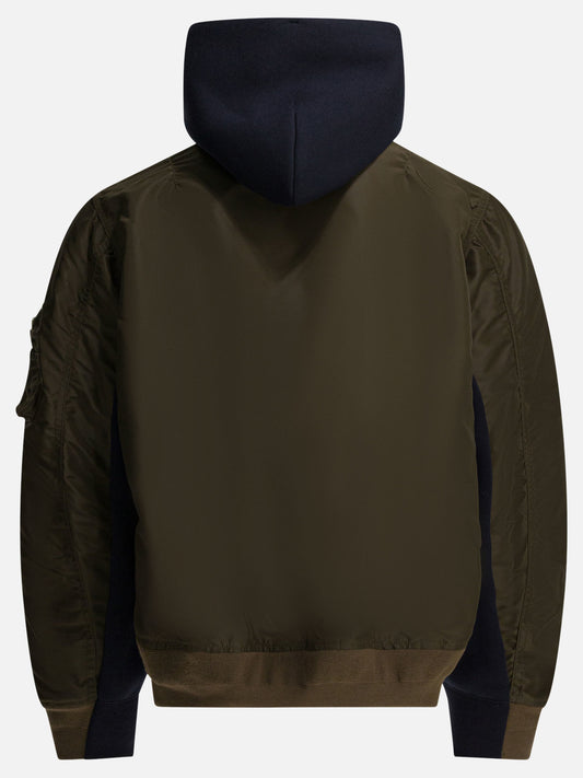 Quilted & Utility Jackets Solid colour  Blue - Sacai Men | PLP | VIETTI Online Store | 2
