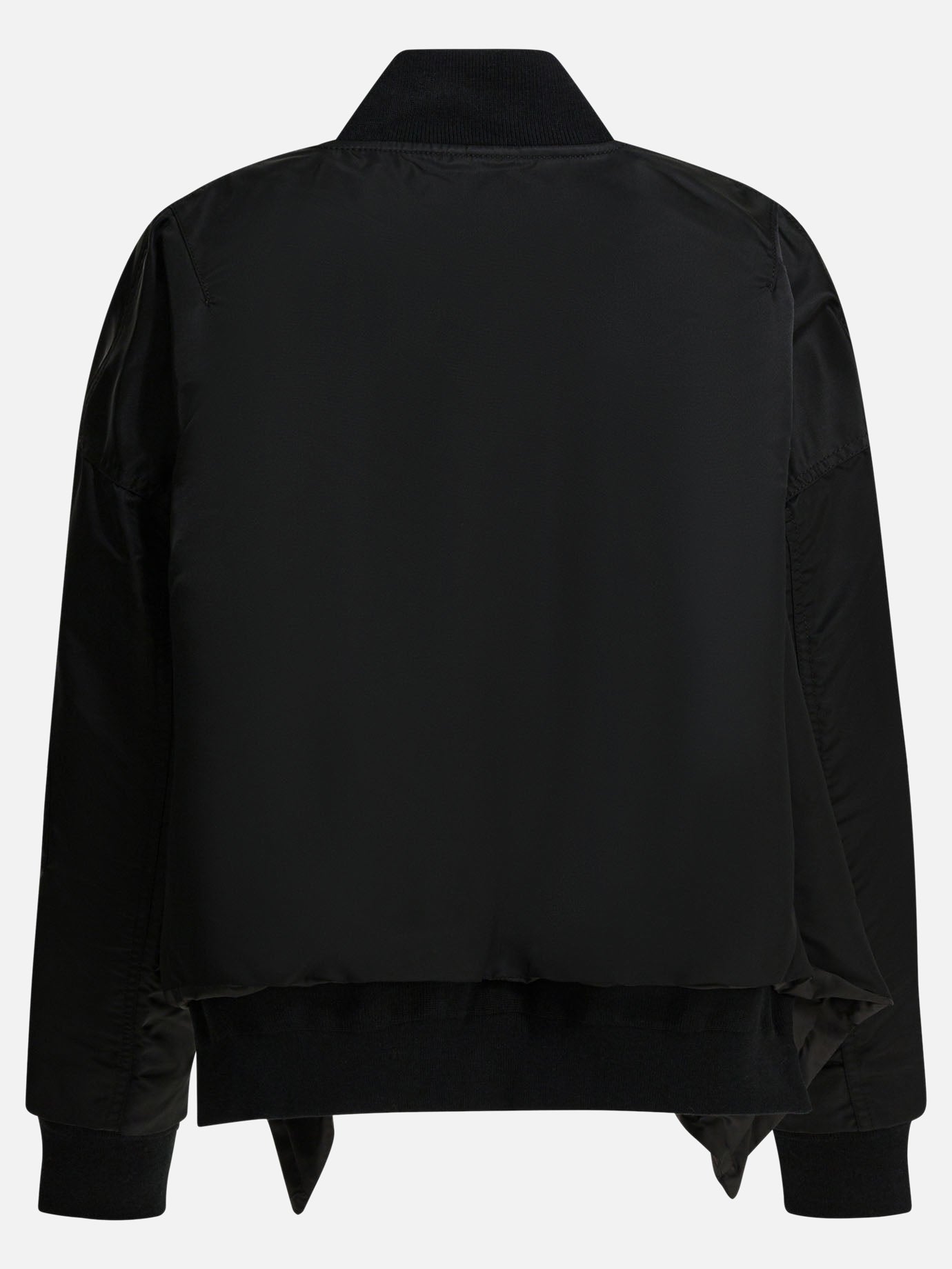 Bomber jackets Solid colour  Black - Sacai Women | PDP | VIETTI Online Store | thumbnail_2