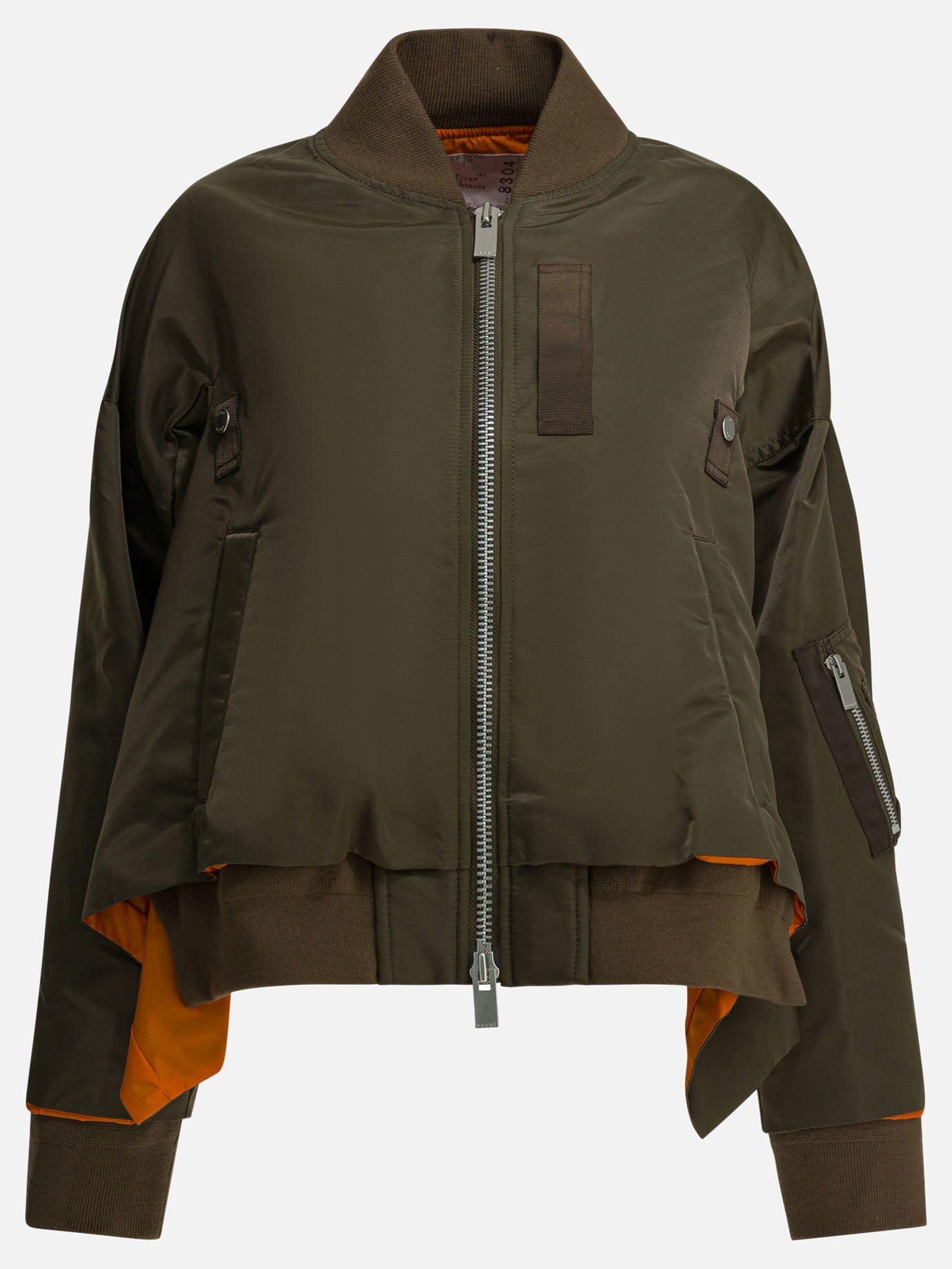 Bomber jackets Solid colour  Green - Sacai Women | PDP | VIETTI Online Store | Zoom-Modal
