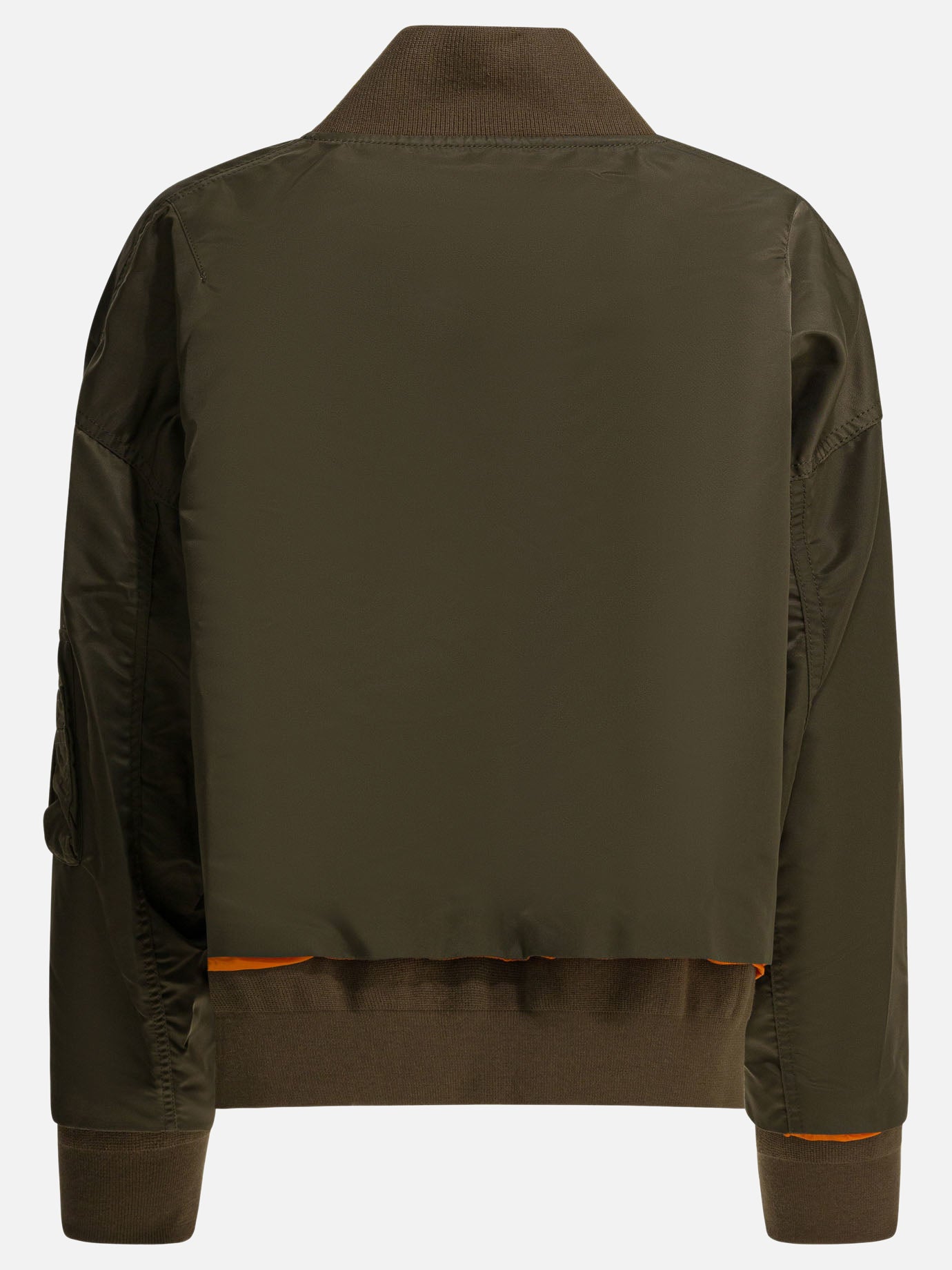 Bomber jackets Solid colour  Green - Sacai Women | PDP | VIETTI Online Store | thumbnail_2