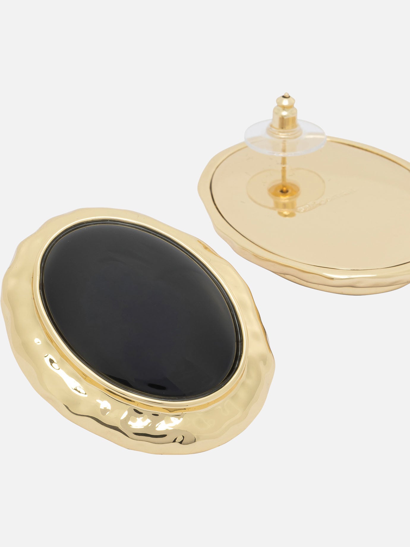 Orecchini 100% brass  Nero - Self-portrait Donna | PDP | VIETTI Online Store | thumbnail_2