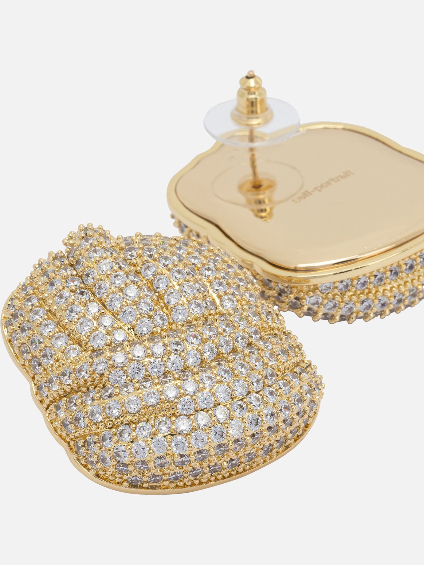 Orecchini 100% brass - 5% zircon  Oro - Self-portrait Donna | PDP | VIETTI Online Store | Zoom-Modal_2
