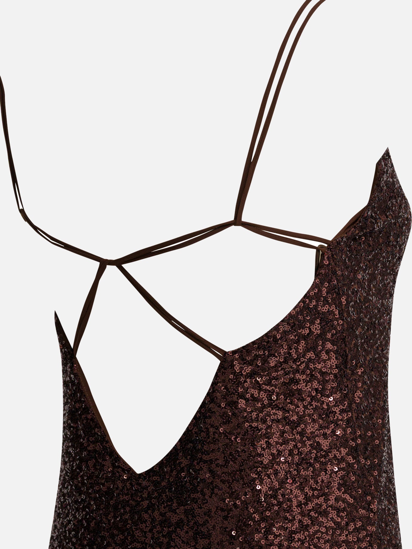 Long dresses Solid colour  Brown - Semper Women | PDP | VIETTI Online Store | Zoom-Modal_4
