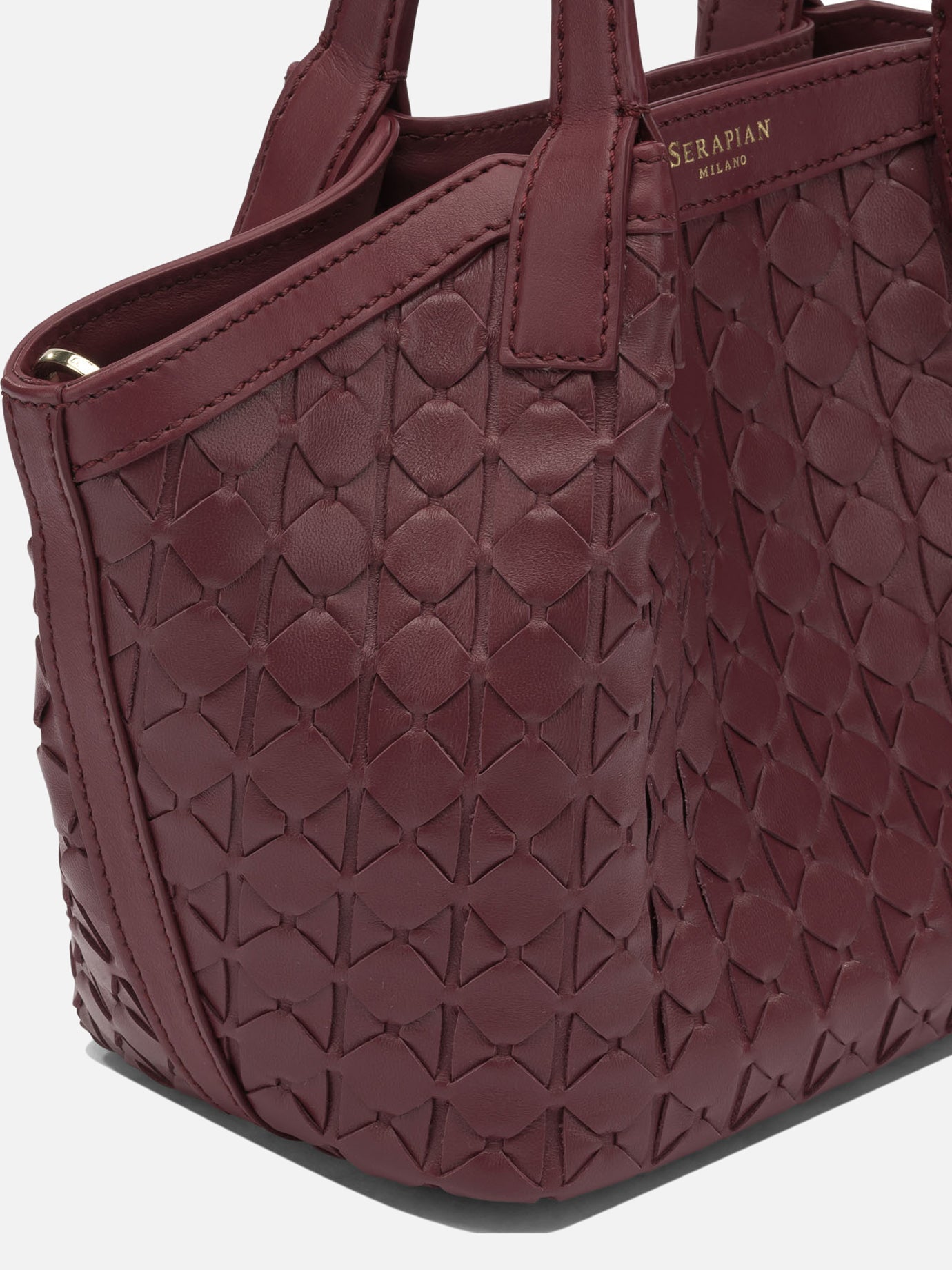 Small bags 100% nappa leather  Bordeaux - Serapian Women | PDP | VIETTI Online Store | Zoom-Modal_4
