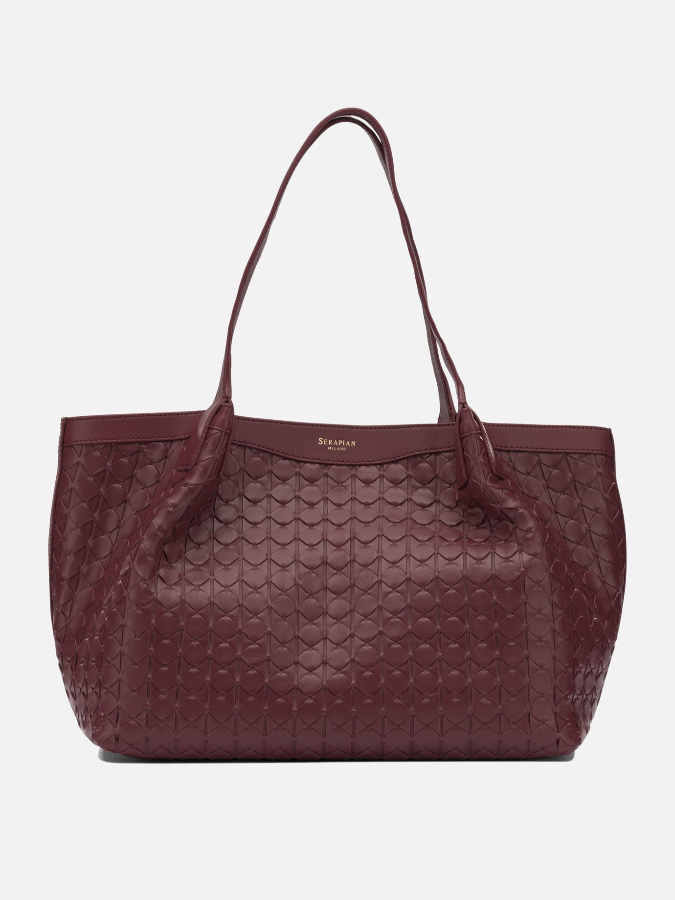 Small bags 100% nappa leather  Bordeaux - Serapian Women | PDP | VIETTI Online Store | Zoom-Modal
