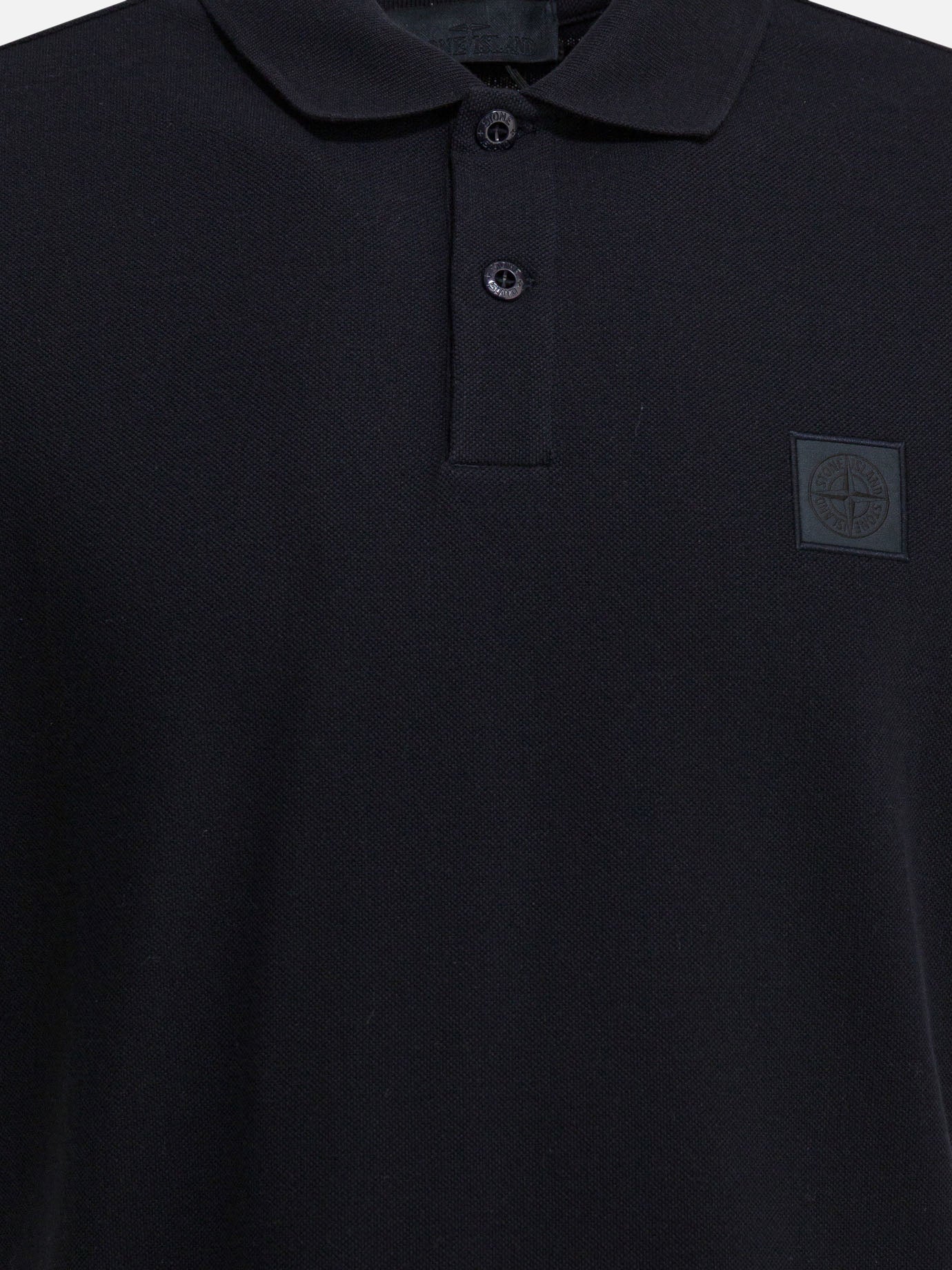 Polo shirts with buttons 100% cotton  Blue - Stone Island Men | PDP | VIETTI Online Store | Zoom-Modal_3
