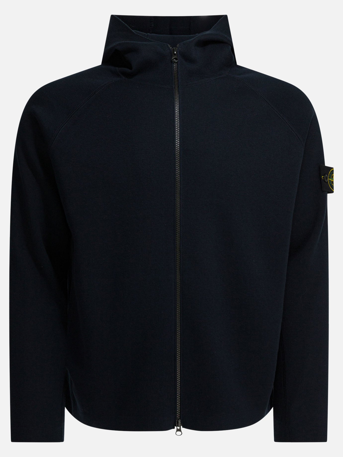 Full zip sweatshirts Logo  Blue - Stone Island Men | PDP | VIETTI Online Store | thumbnail