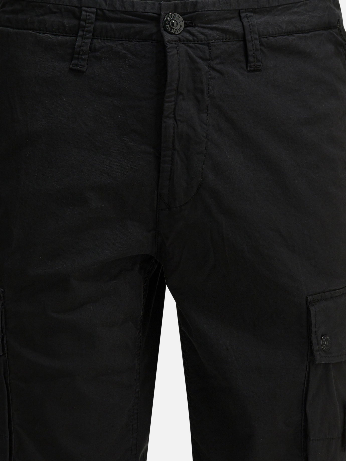 Cargo shorts Logo  Black - Stone Island Men | PDP | VIETTI Online Store | thumbnail_3