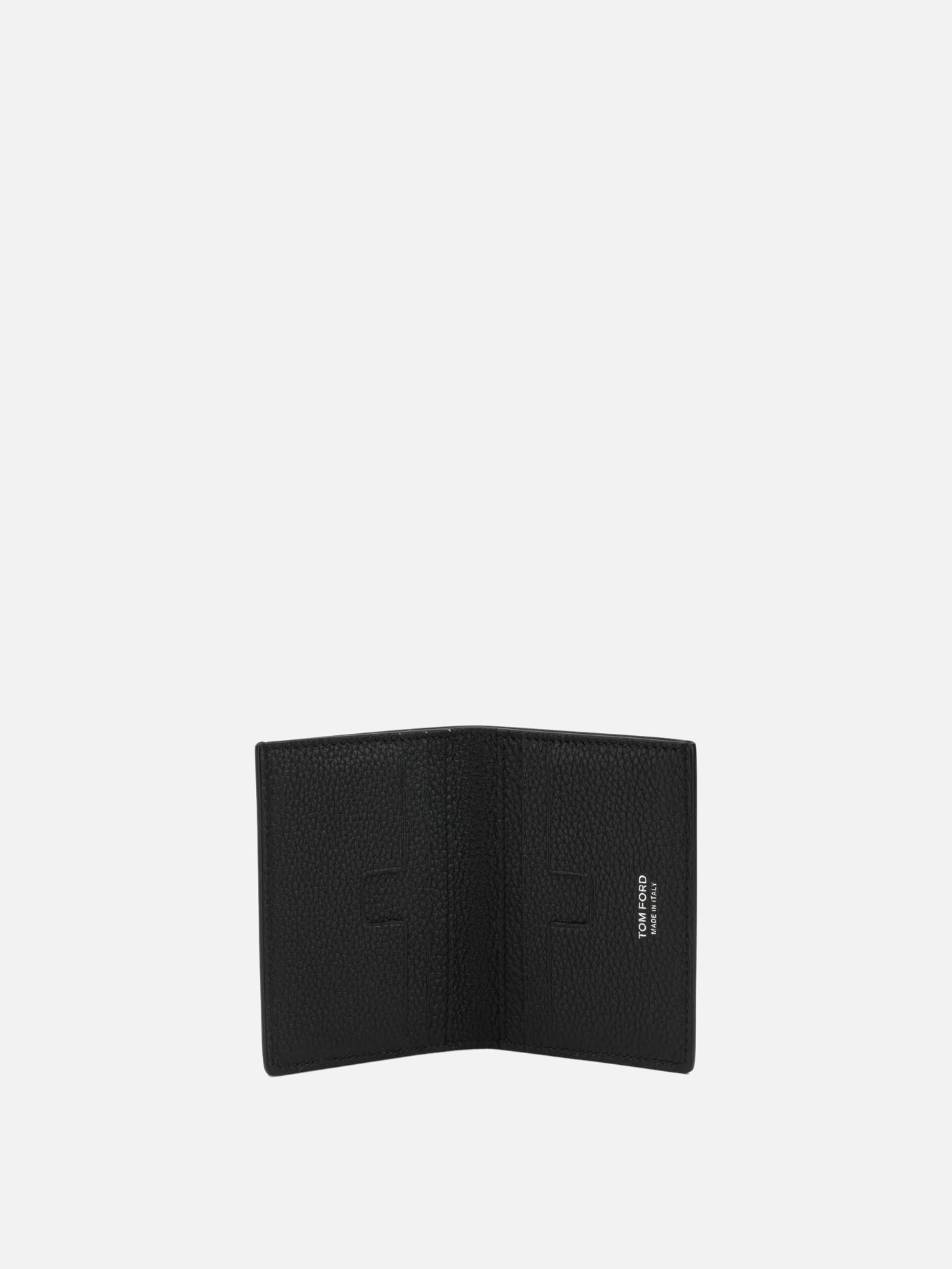 Card holders 100% calf leather  Black - Tom Ford Men | PDP | VIETTI Online Store | thumbnail_5