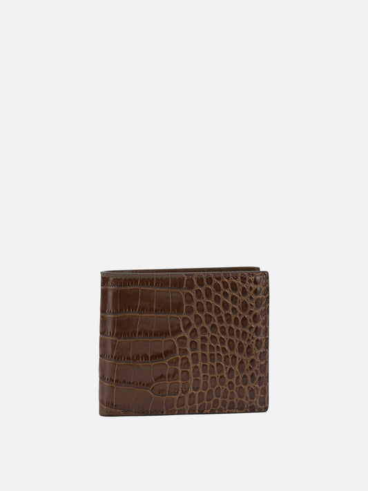 Wallets 100% calf leather  Brown - Tom Ford Men | VIETTI Online Store 
