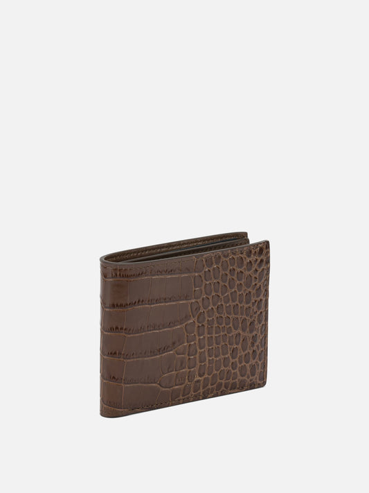 Wallets 100% calf leather  Brown - Tom Ford Men | VIETTI Online Store | 2

