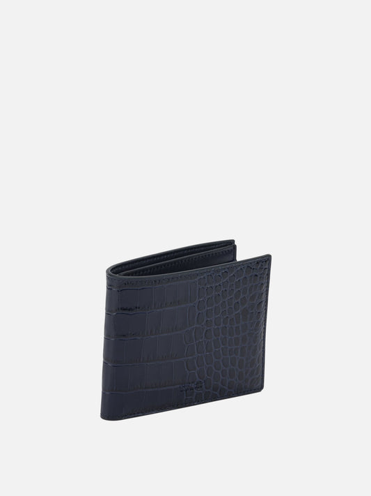 Wallets 100% calf leather  Blue - Tom Ford Men | VIETTI Online Store | 2
