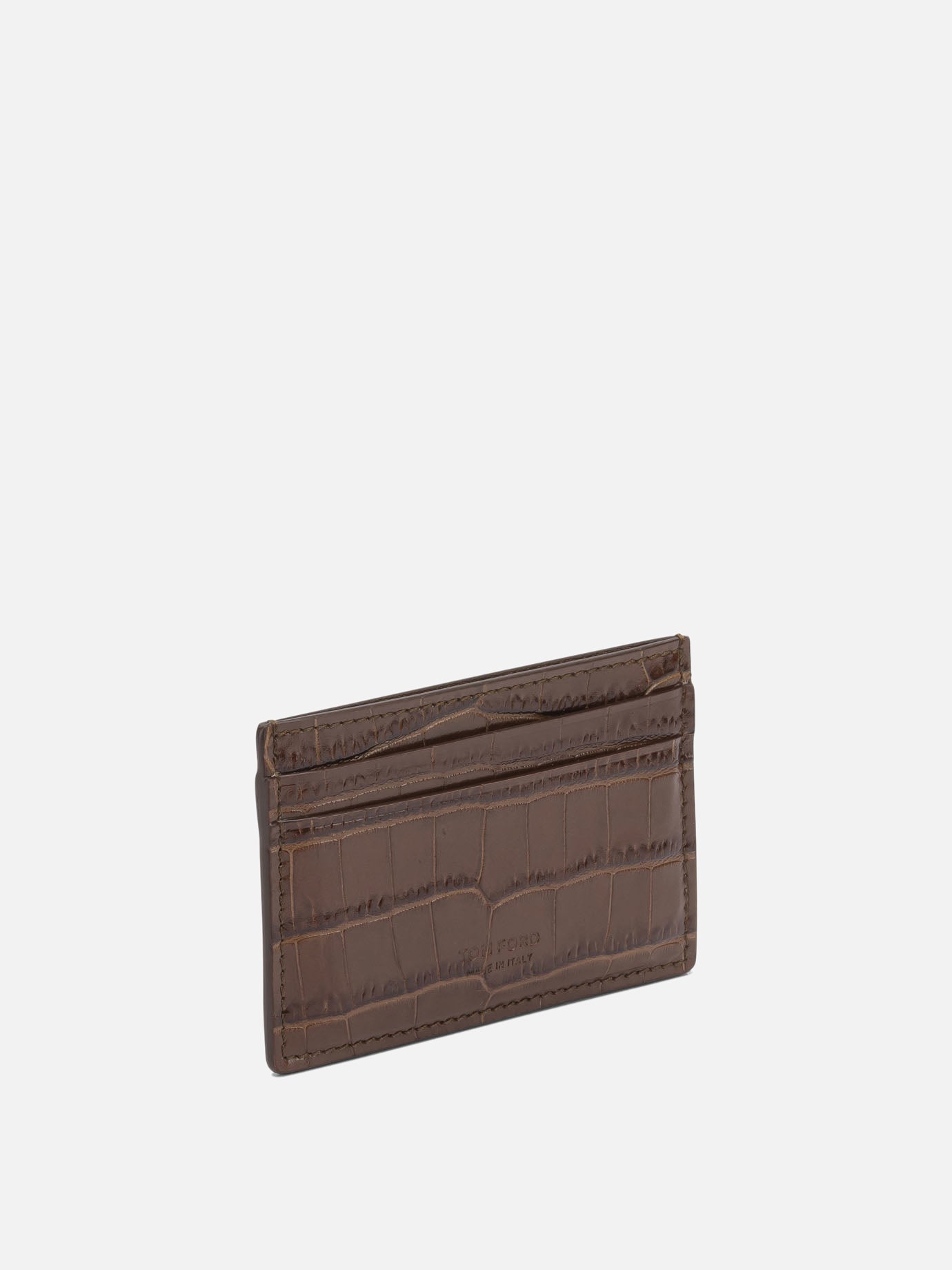 Portacarte 100% calf leather  Marrone - Tom Ford Uomo | PDP | VIETTI Online Store | Zoom-Modal_2
