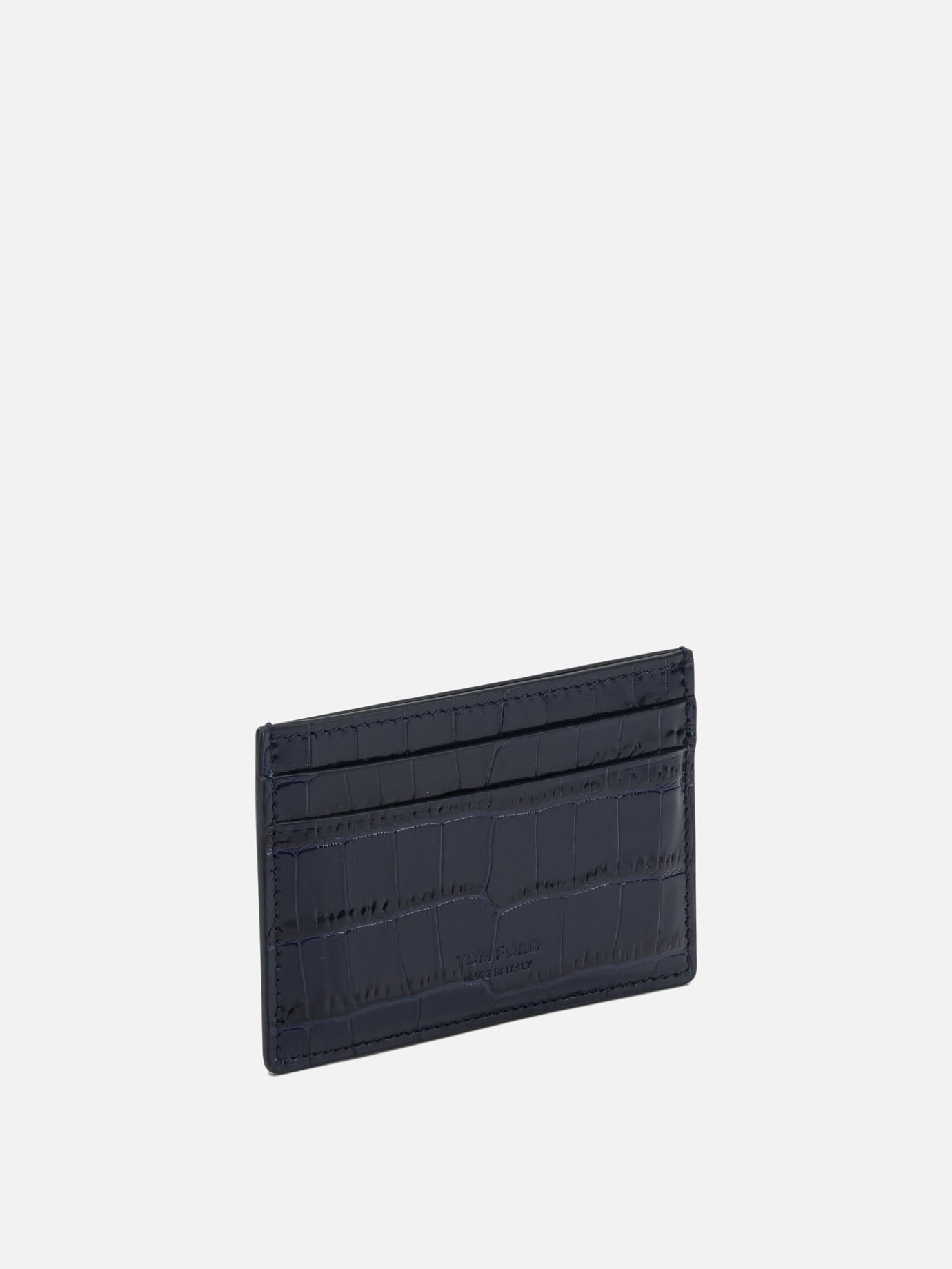 Portacarte 100% calf leather  Blu - Tom Ford Uomo | PDP | VIETTI Online Store | Zoom-Modal_2

