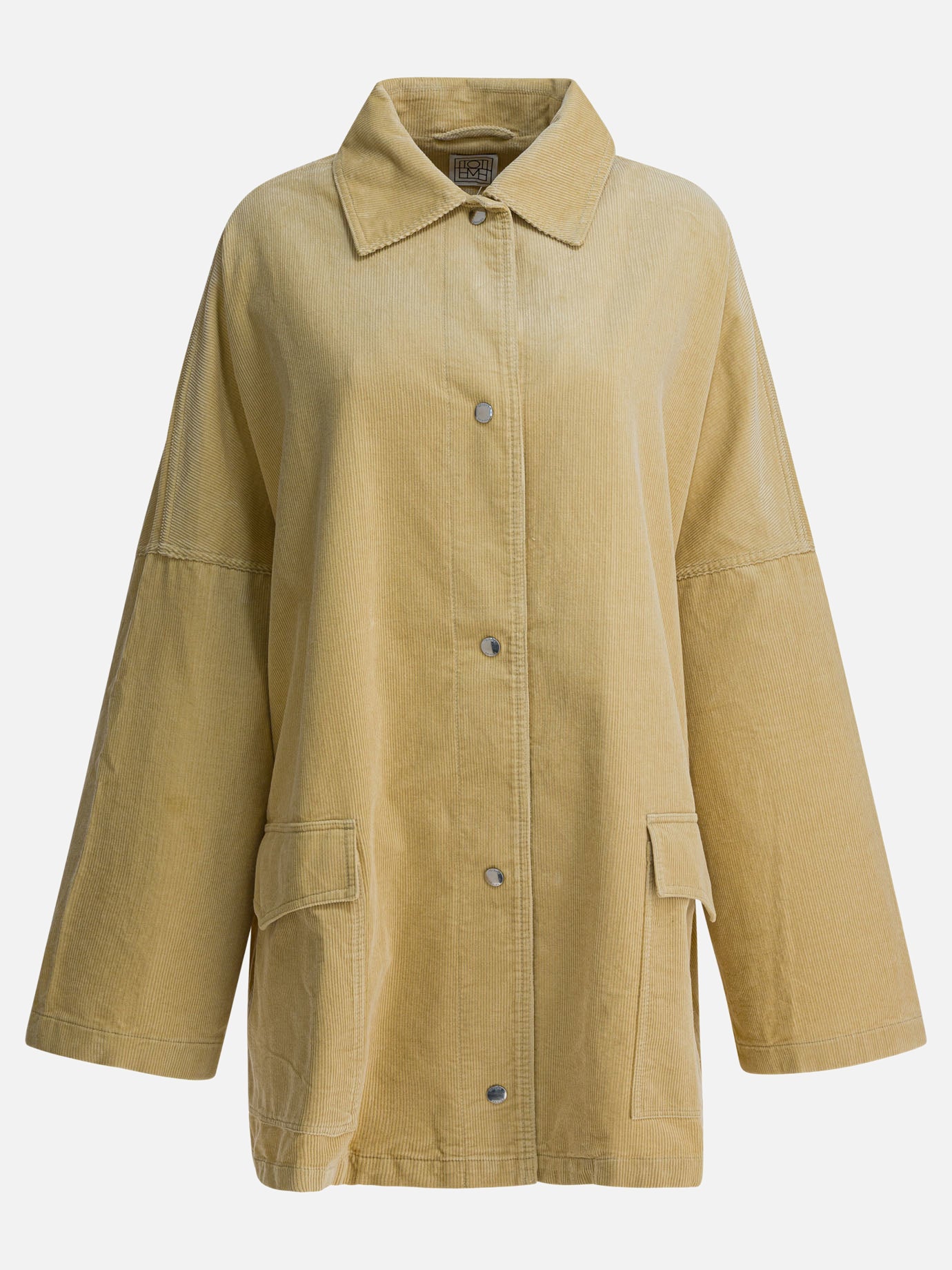 Overshirt jackets Solid colour  Beige - Toteme Women | PDP | VIETTI Online Store | Zoom-Modal
