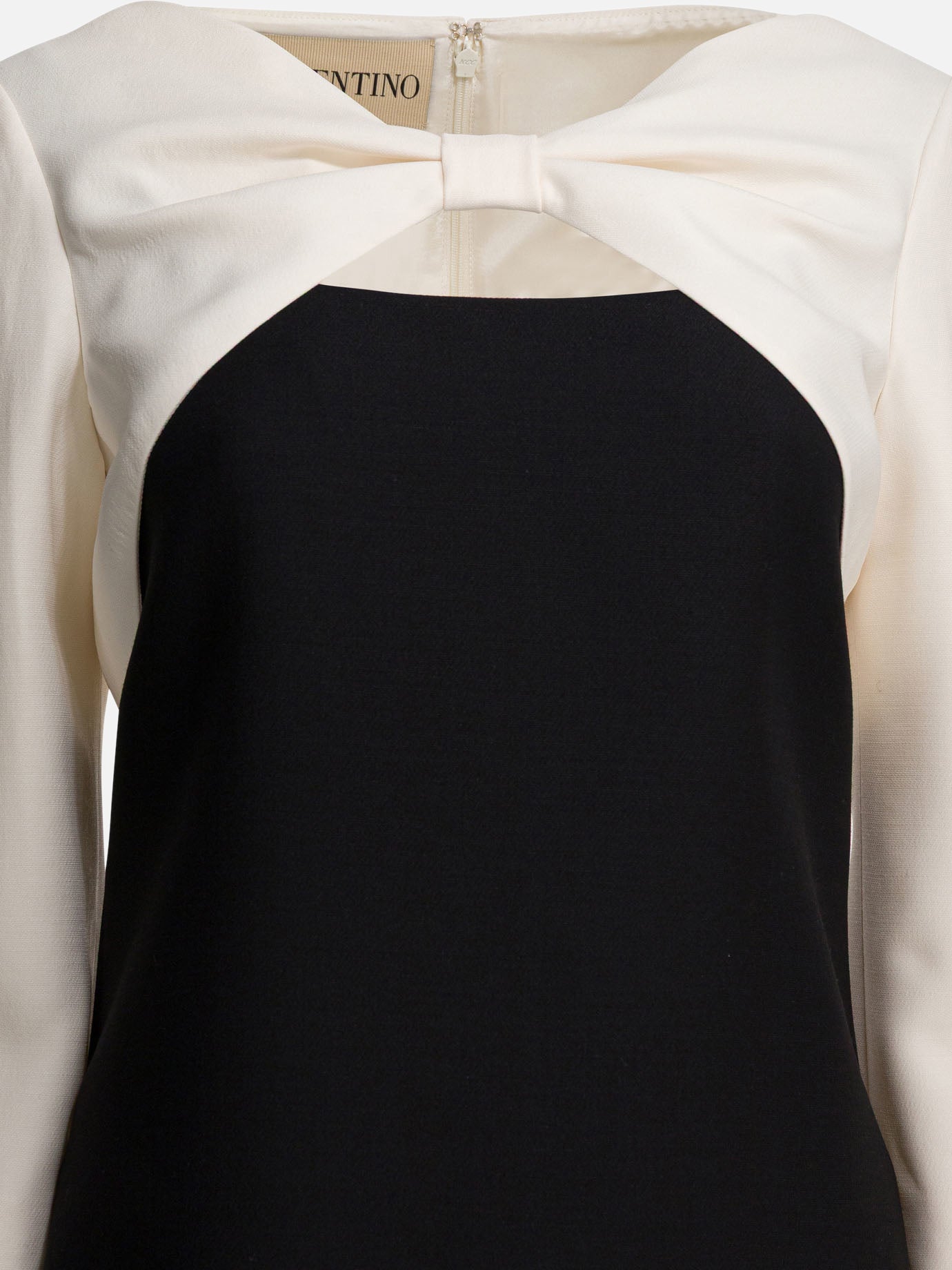 Mini dresses Solid colour  Black - Valentino Women | PDP | VIETTI Online Store | thumbnail_3