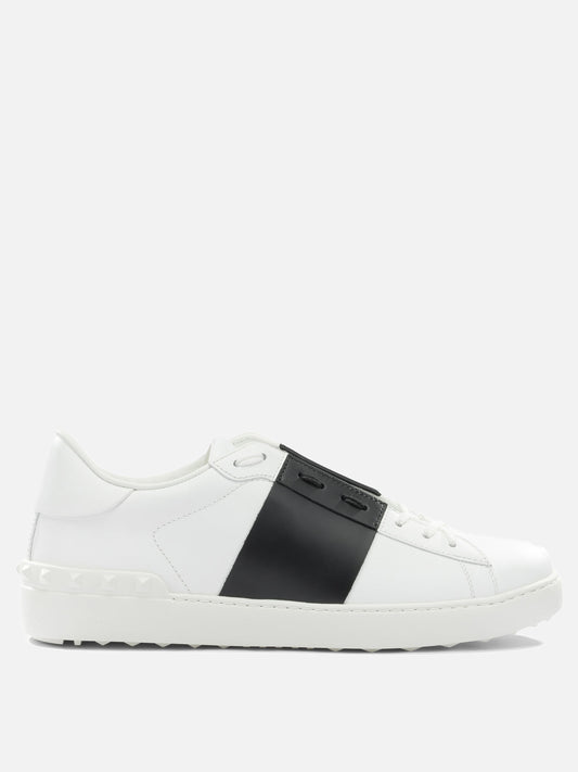 Low top sneakers 100% calf leather - 100% cowhide  White - Valentino Garavani Men | VIETTI Online Store 
